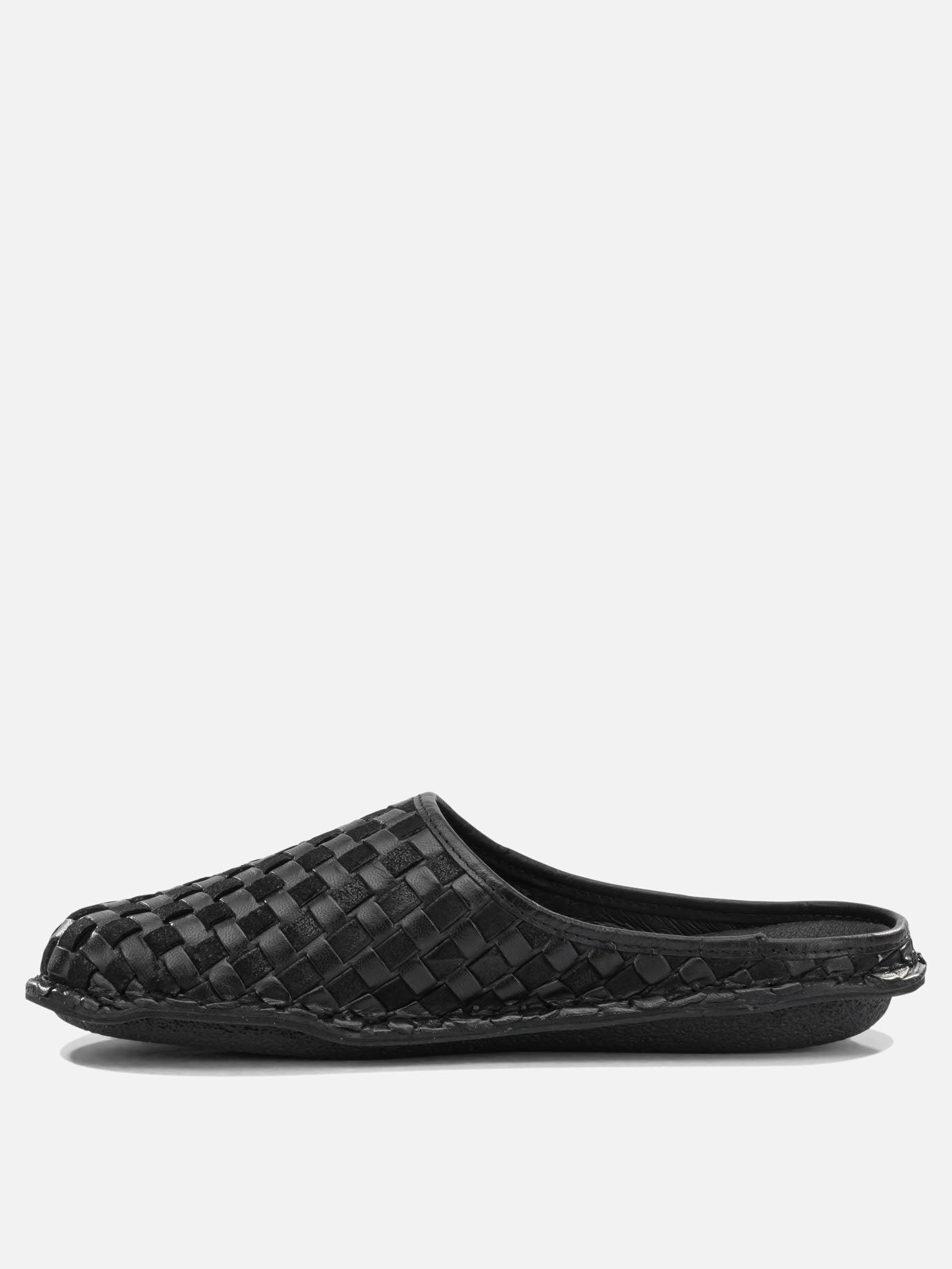 Flat sandals 100% cowhide - 100% rubber  Black - Comme Des Garçons Homme Men | PDP | VIETTI Online Store | Zoom-Modal_3
