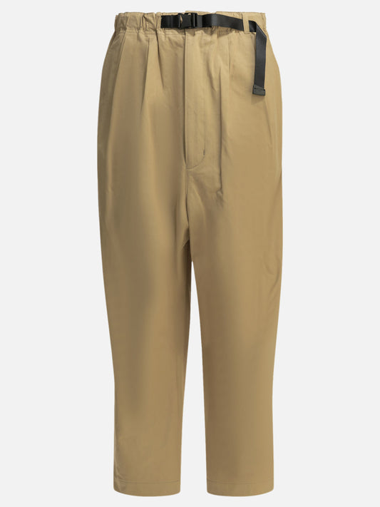 Comme Des Garçons Homme Casual pants with buckle Beige

