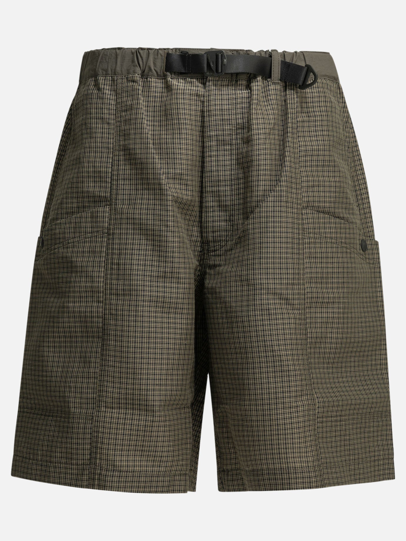 Cargo shorts Check  Brown - Comme Des Garçons Homme Men | PDP | VIETTI Online Store | Zoom-Modal
