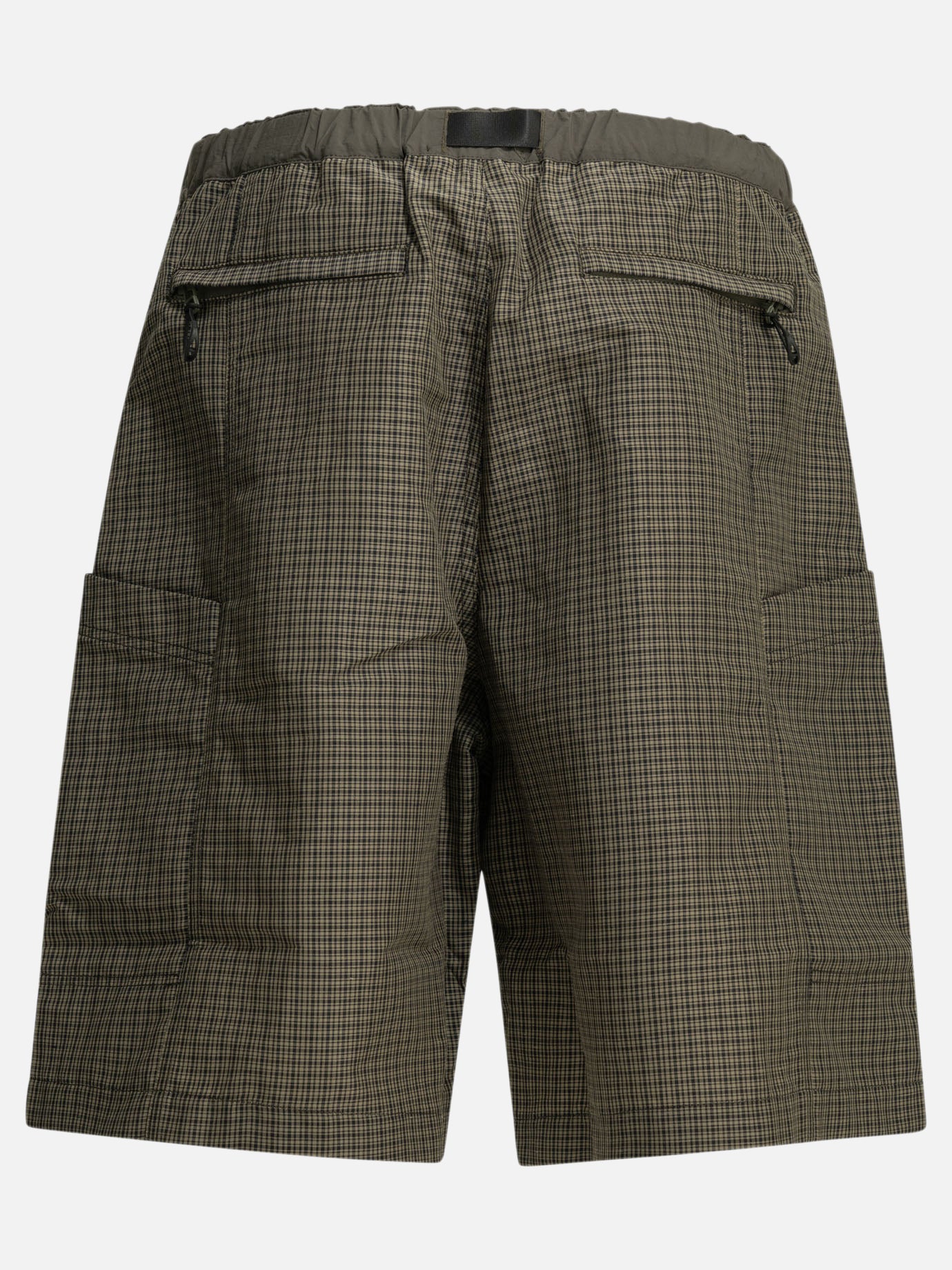 Cargo shorts Check  Brown - Comme Des Garçons Homme Men | PDP | VIETTI Online Store | Zoom-Modal_2
