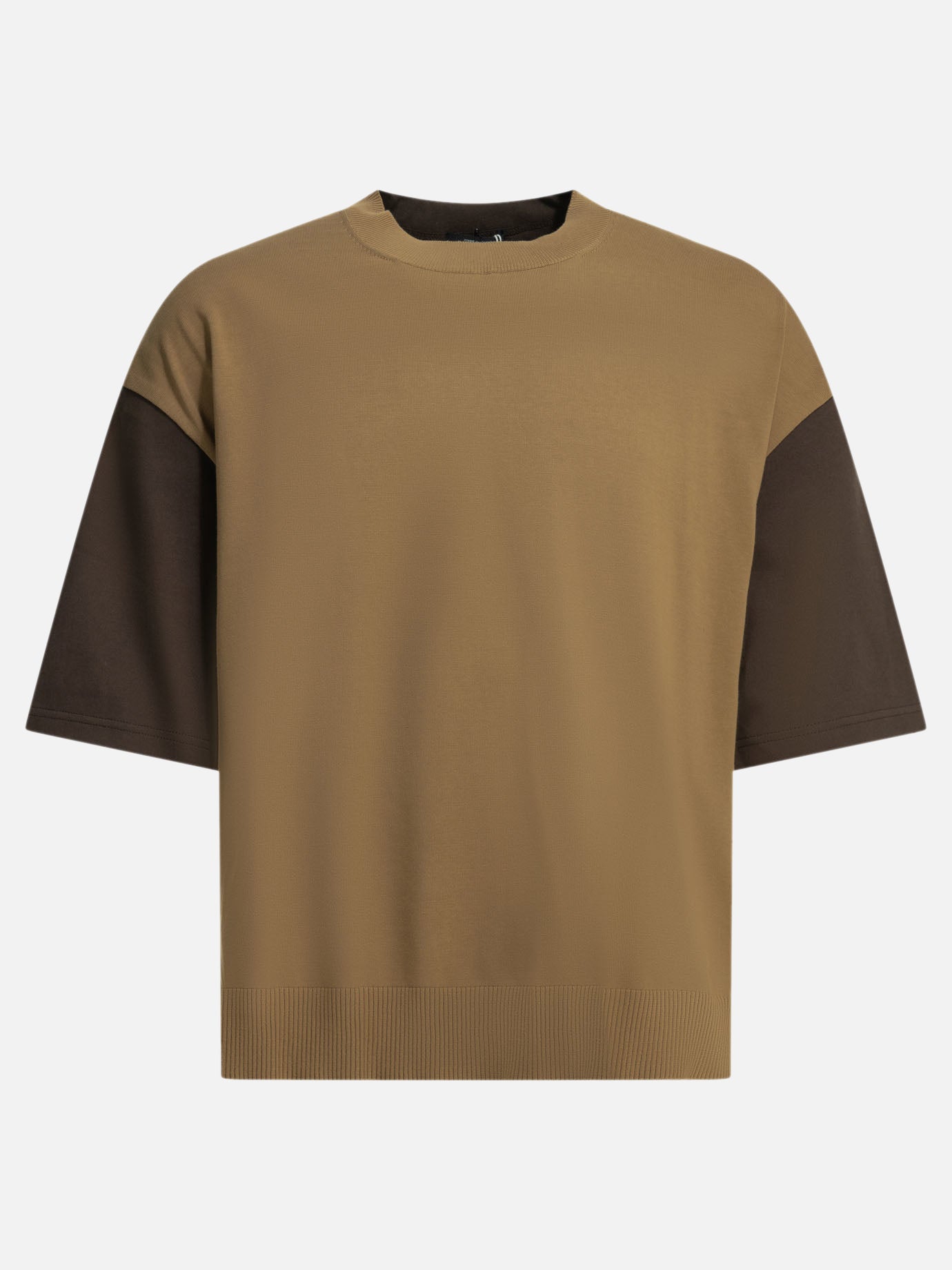 Crewneck t-shirts Patchwork  Brown - Comme Des Garçons Homme Men | PDP | VIETTI Online Store | Zoom-Modal
