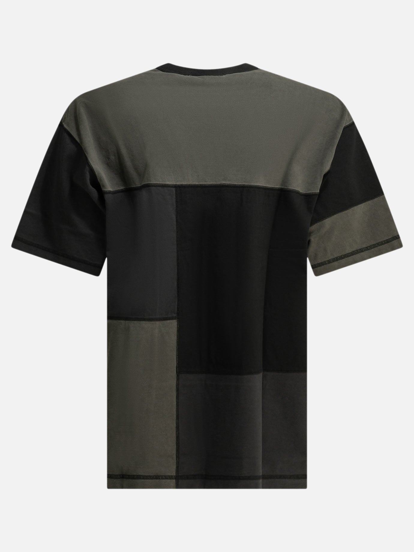 Crewneck t-shirts Patchwork  Black - Comme Des Garçons Homme Men | PDP | VIETTI Online Store | thumbnail_2
