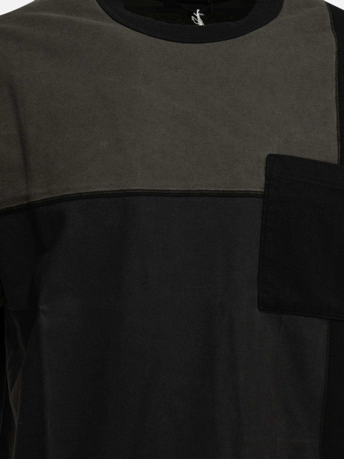 Crewneck t-shirts Patchwork  Black - Comme Des Garçons Homme Men | PDP | VIETTI Online Store | thumbnail_3