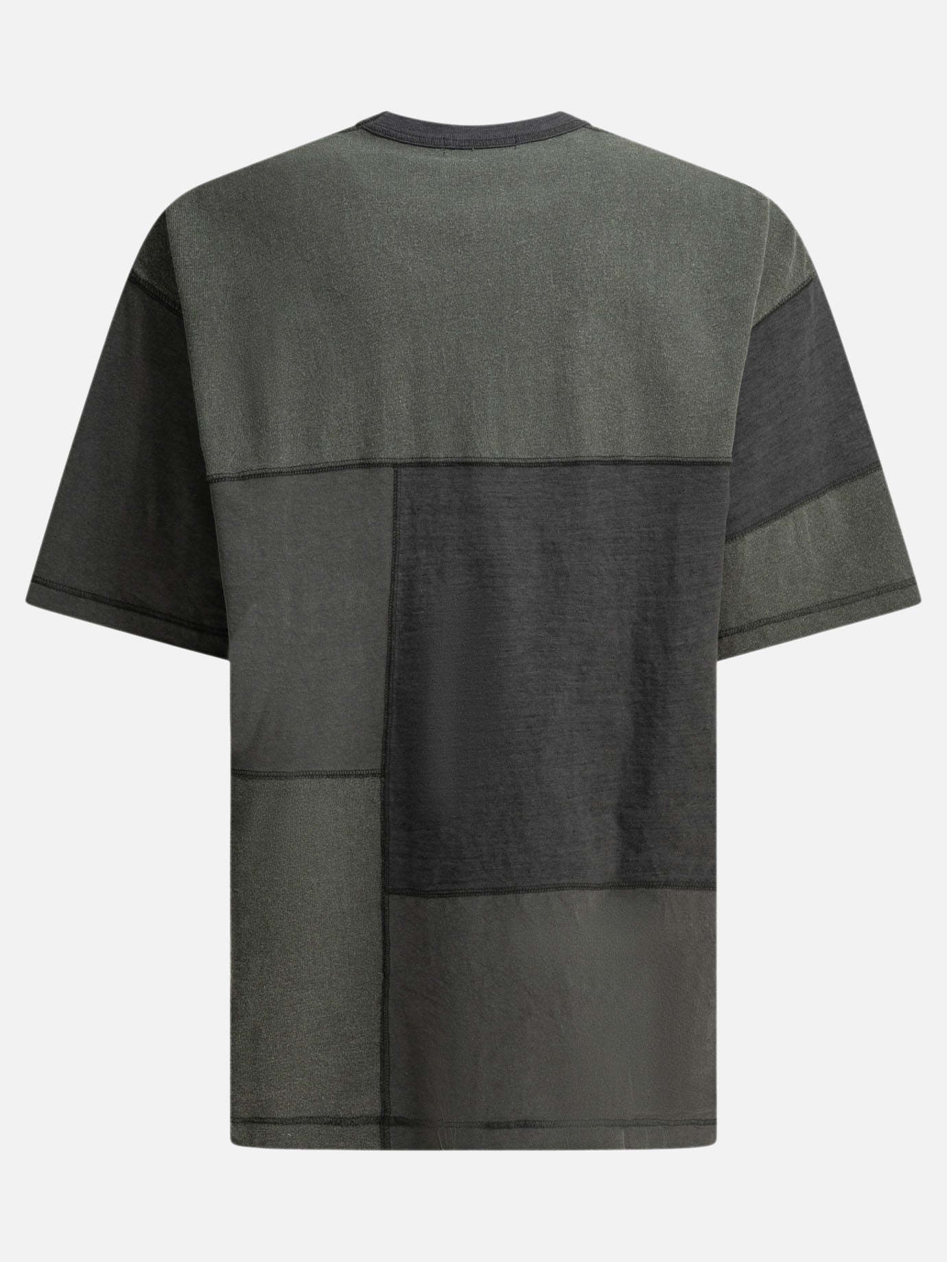 T-shirt girocollo Patchwork  Nero - Comme Des Garçons Homme Uomo | PDP | VIETTI Online Store | Zoom-Modal_2
