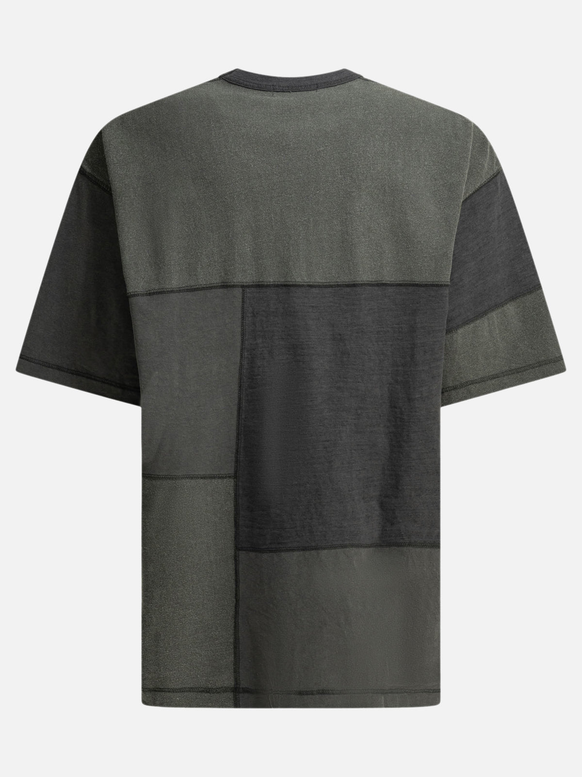 Comme Des Garçons Homme Patchwork crewneck t-shirt Black