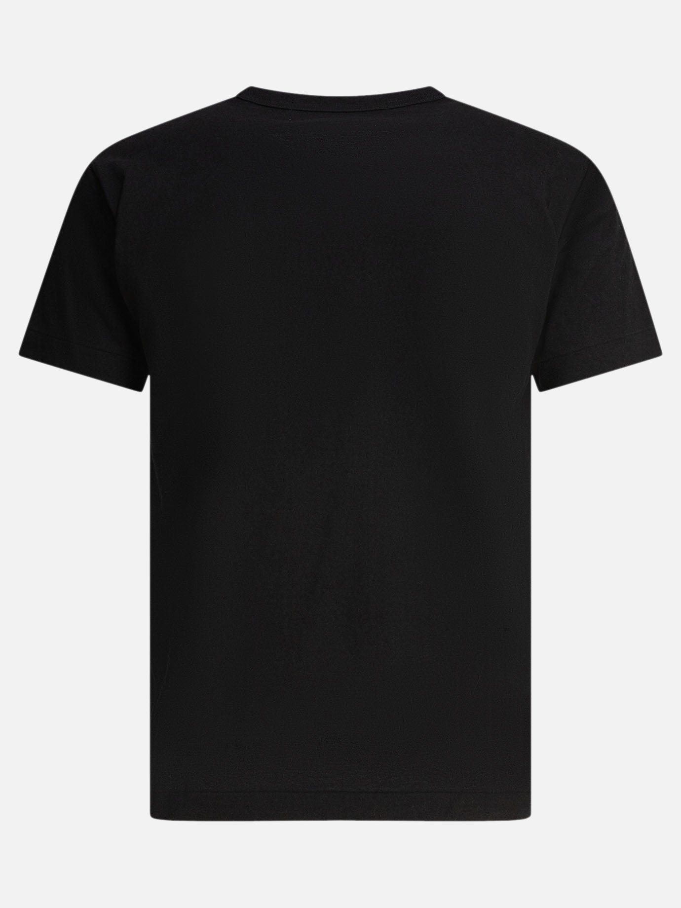 T-shirt girocollo Logo  Nero - Comme Des Garçons Play Uomo | PDP | VIETTI Online Store | Zoom-Modal_2
