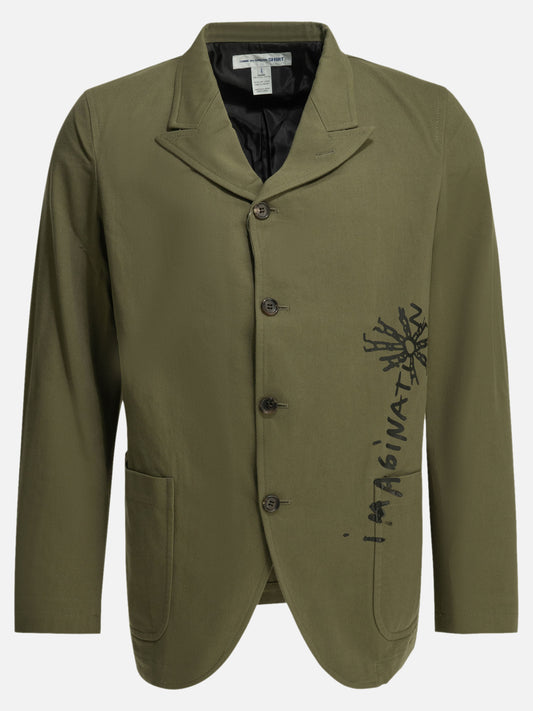 Blazers Graphics  Green - Comme Des Garçons Shirt Men | PLP | VIETTI Online Store 
