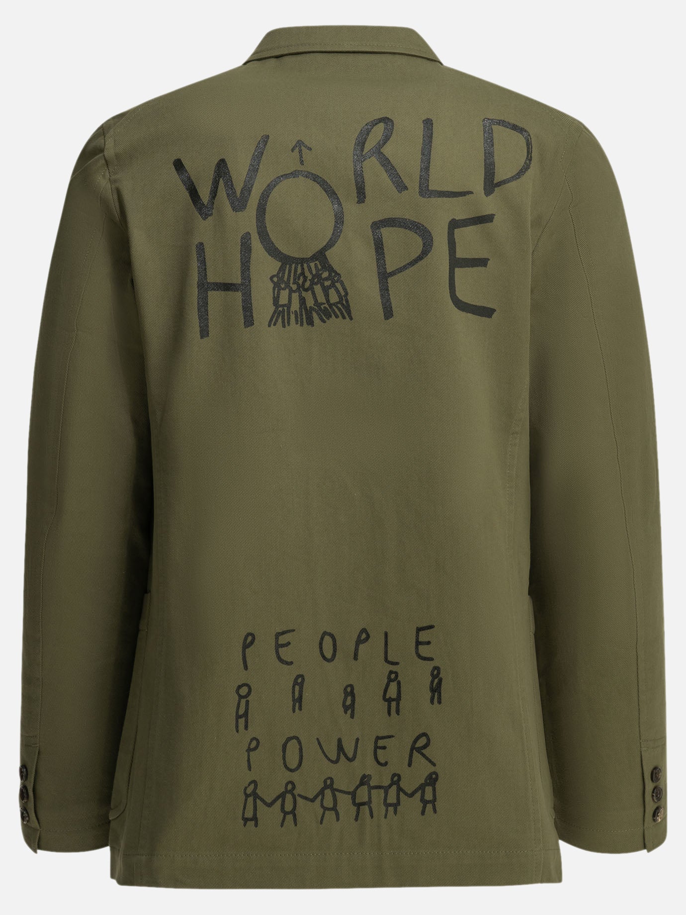 Blazer Graphics  Verde - Comme Des Garçons Shirt Uomo | PDP | VIETTI Online Store | Zoom-Modal_2

