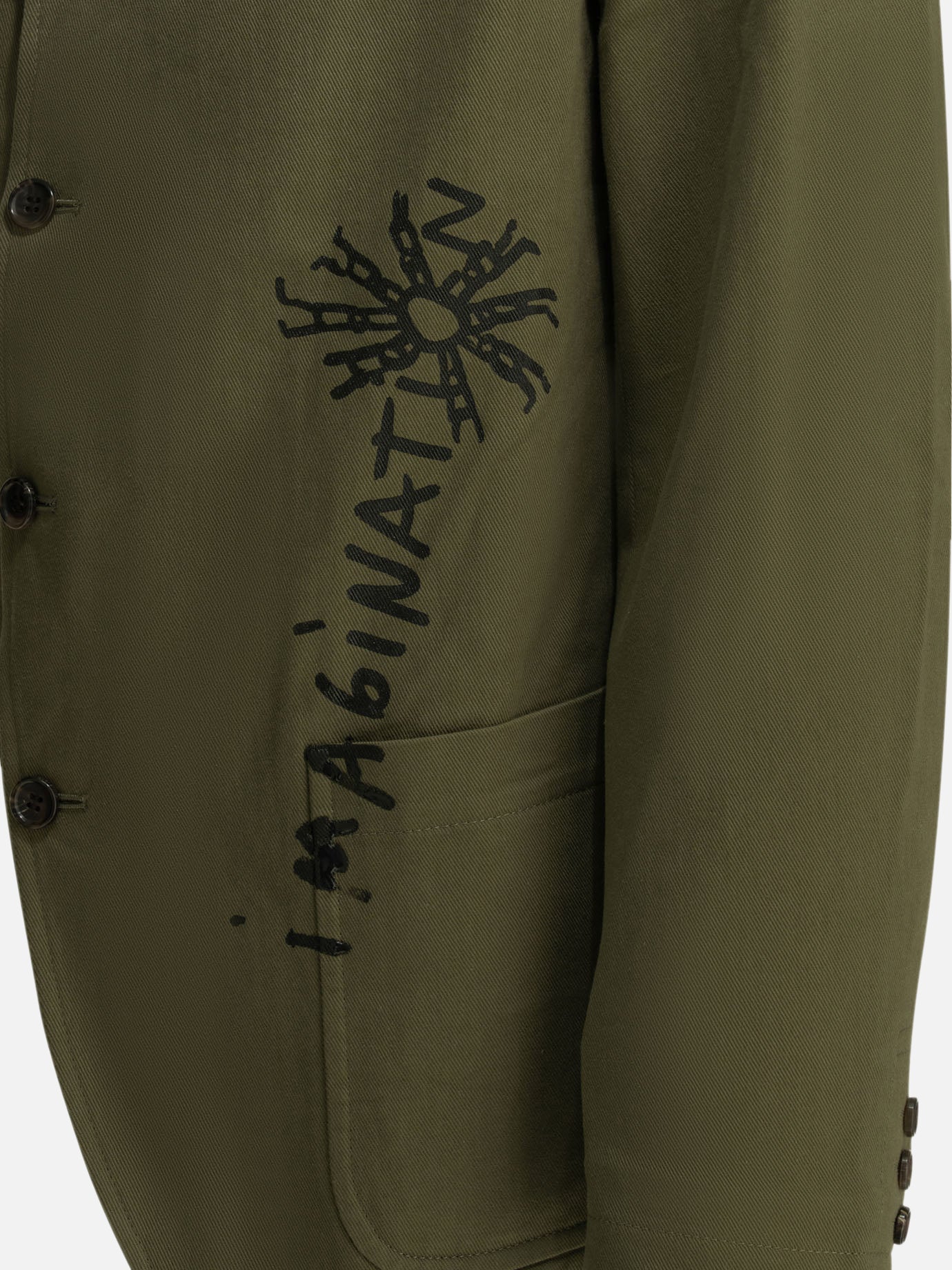 Blazer Graphics  Verde - Comme Des Garçons Shirt Uomo | PDP | VIETTI Online Store | thumbnail_3
