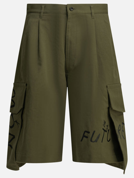 Cargo shorts Graphics  Green - Comme Des Garçons Shirt Men | PLP | VIETTI Online Store 
