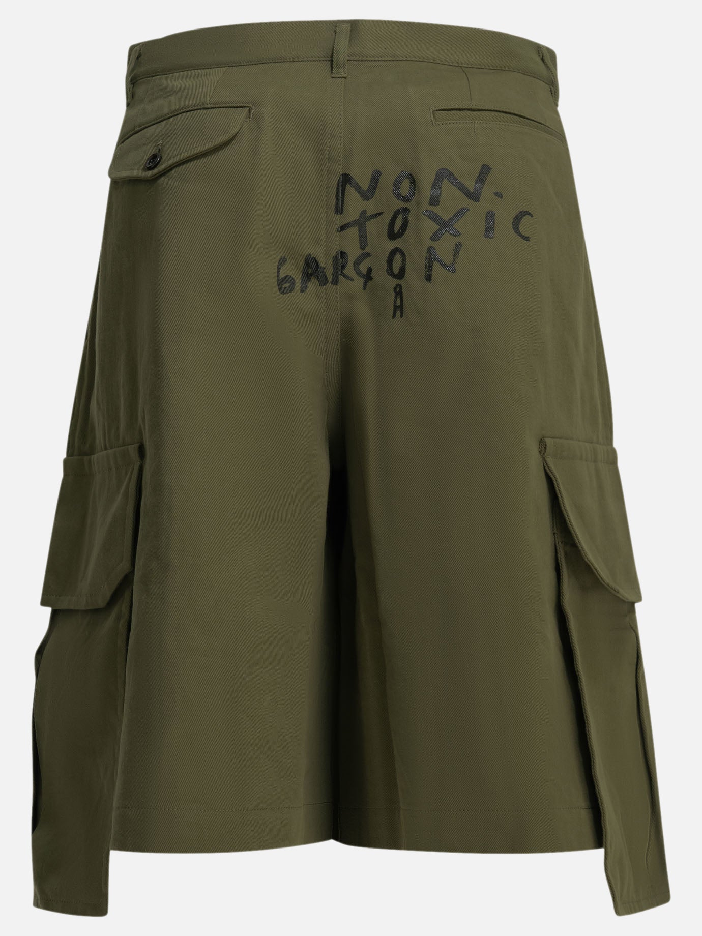 Short cargo Graphics  Verde - Comme Des Garçons Shirt Uomo | PDP | VIETTI Online Store | thumbnail_2