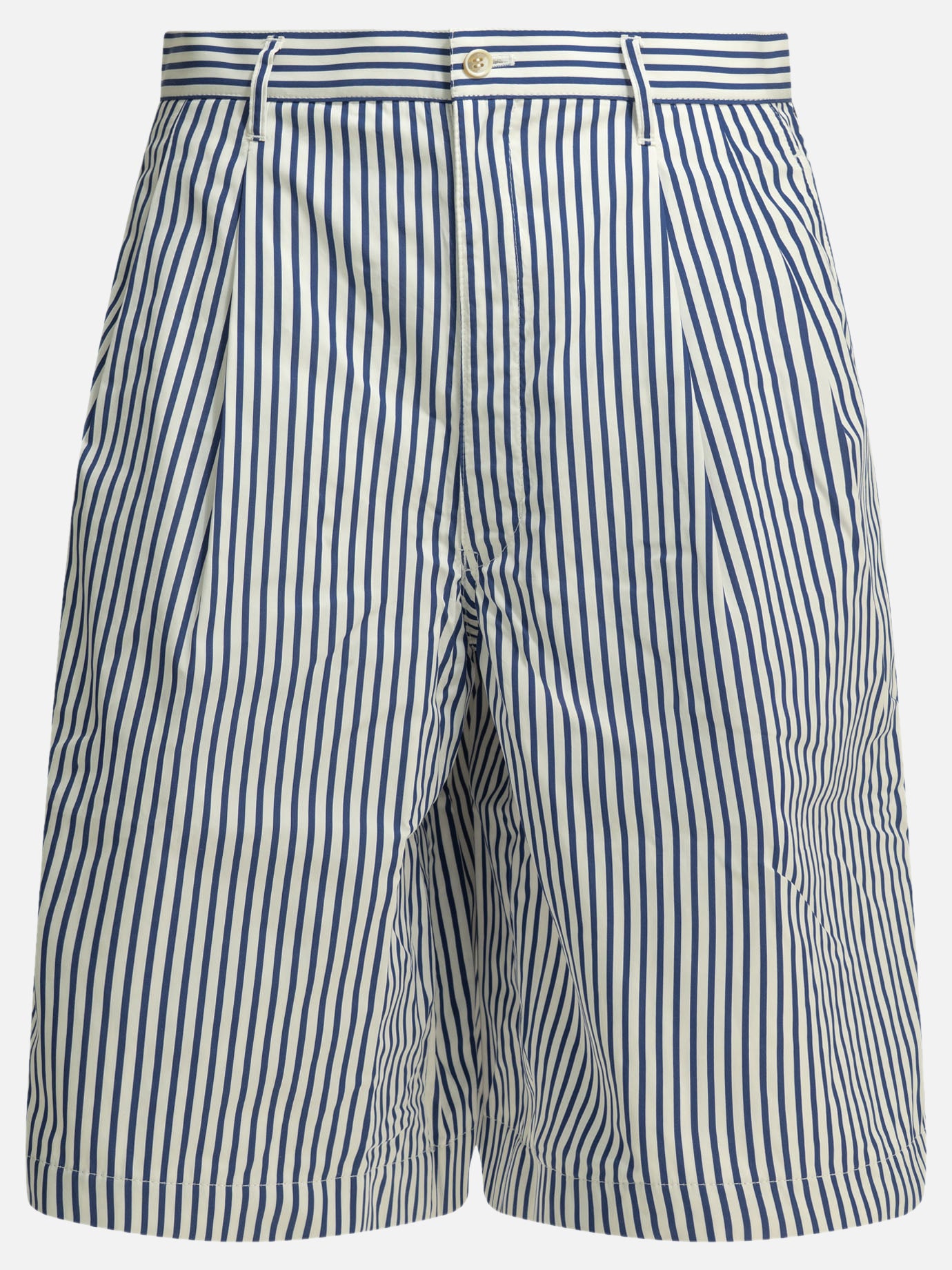 Short formali Striped  Bianco - Comme Des Garçons Shirt Uomo | PDP | VIETTI Online Store | thumbnail