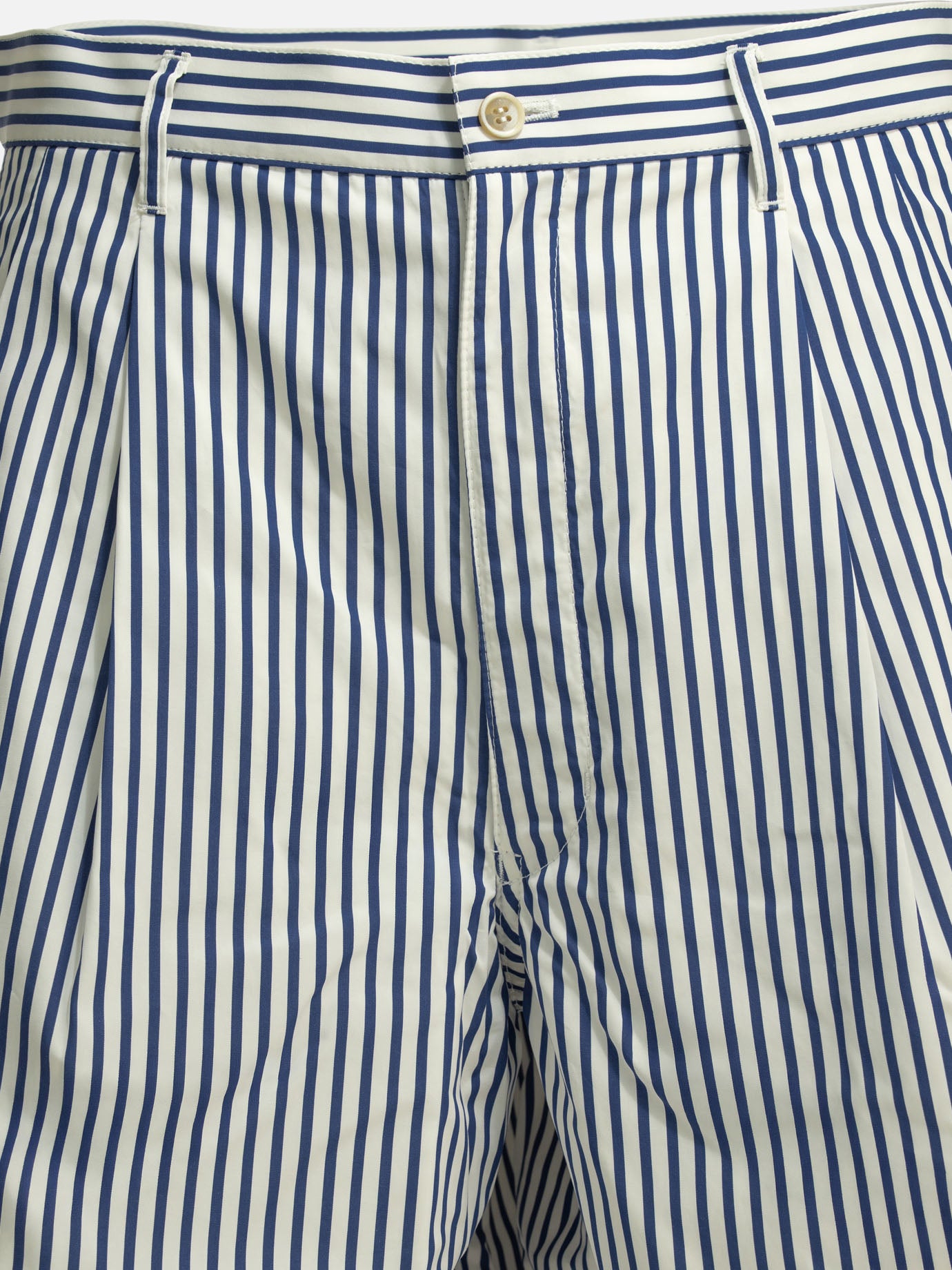 Short formali Striped  Bianco - Comme Des Garçons Shirt Uomo | PDP | VIETTI Online Store | thumbnail_3