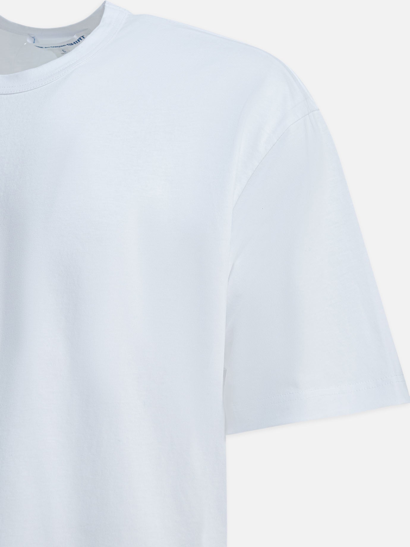 Crewneck t-shirts Logo  White - Comme Des Garçons Shirt Men | PDP | VIETTI Online Store | thumbnail_3