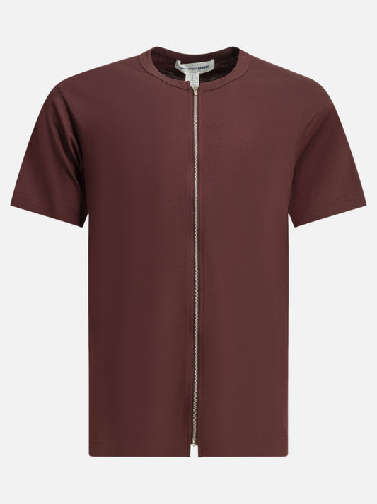 T-shirt girocollo Solid colour  Bordeaux - Comme Des Garçons Shirt Uomo | PLP | VIETTI Online Store 
