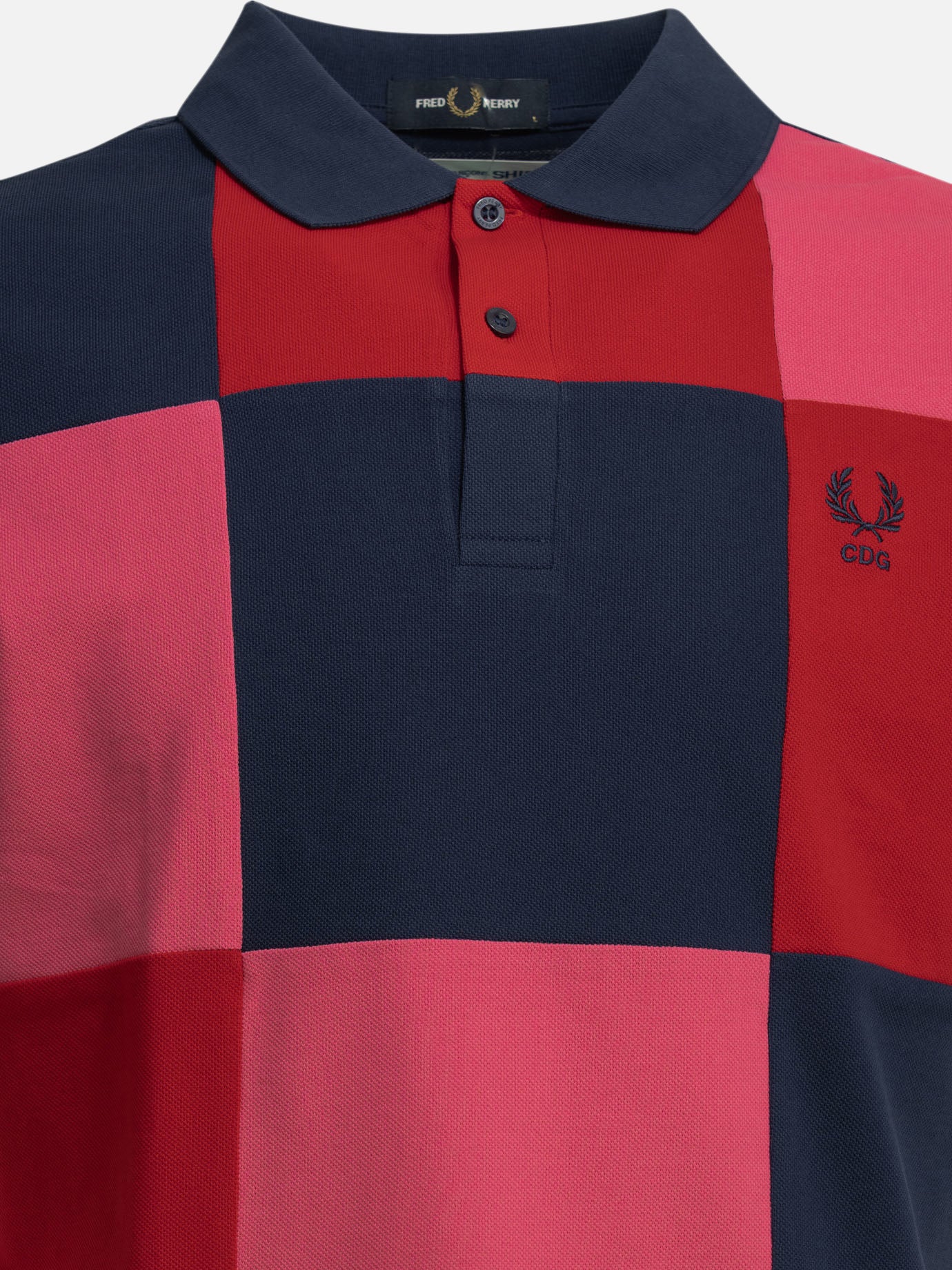Polo shirts with buttons Logo  Multicolor - Comme Des Garçons Shirt Men | PDP | VIETTI Online Store | Zoom-Modal_3
