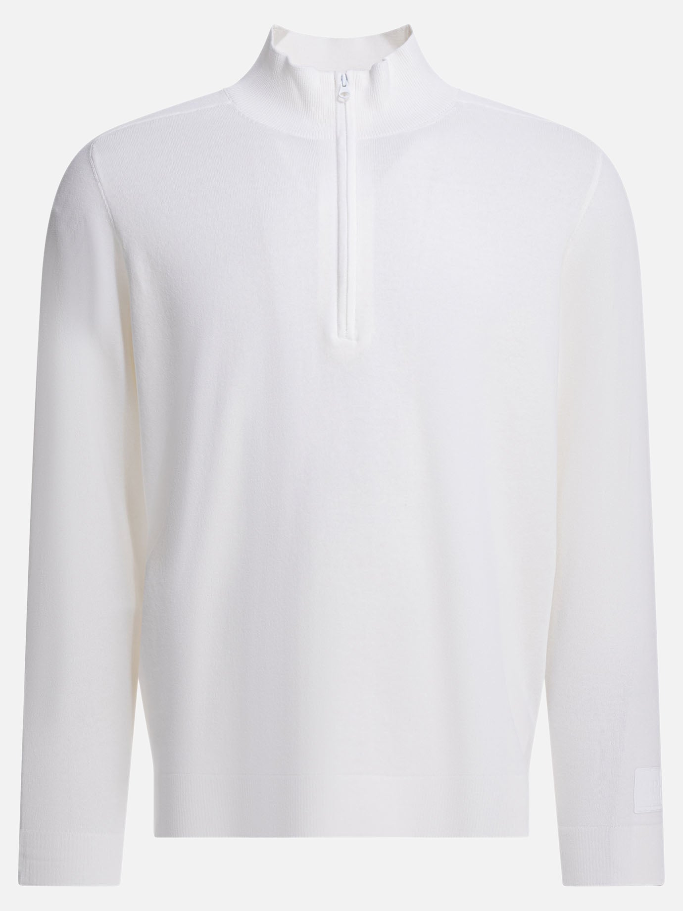 Half zip sweaters Logo  White - C.P. Company Men | PDP | VIETTI Online Store | Zoom-Modal
