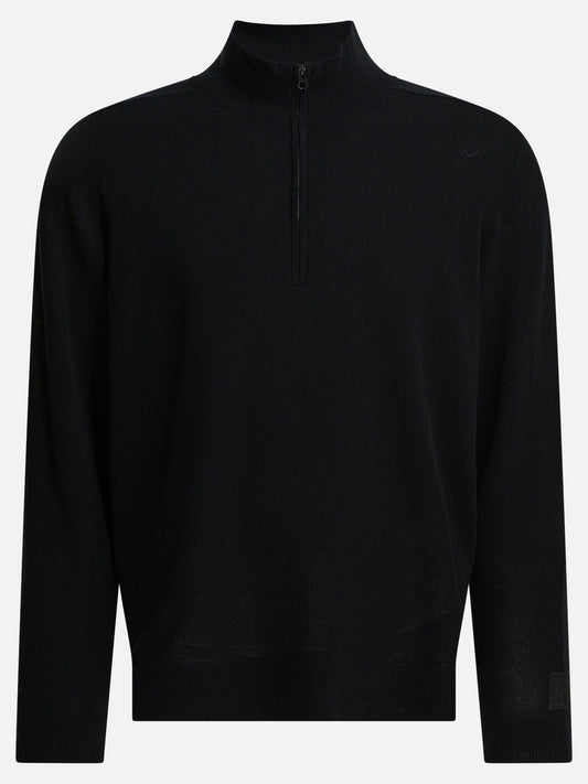 Half zip sweaters Logo  Black - C.P. Company Men | PLP | VIETTI Online Store 
