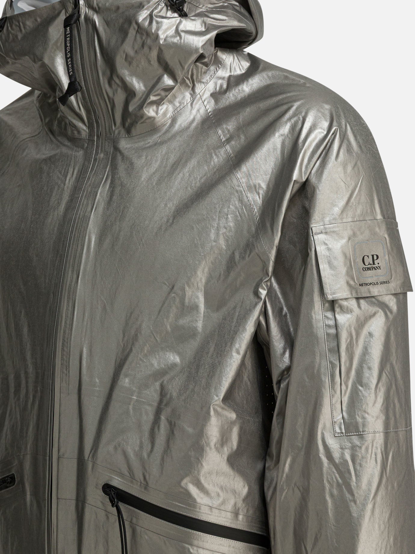 Technical jackets Logo  Silver - C.P. Company Men | PDP | VIETTI Online Store | Zoom-Modal_6
