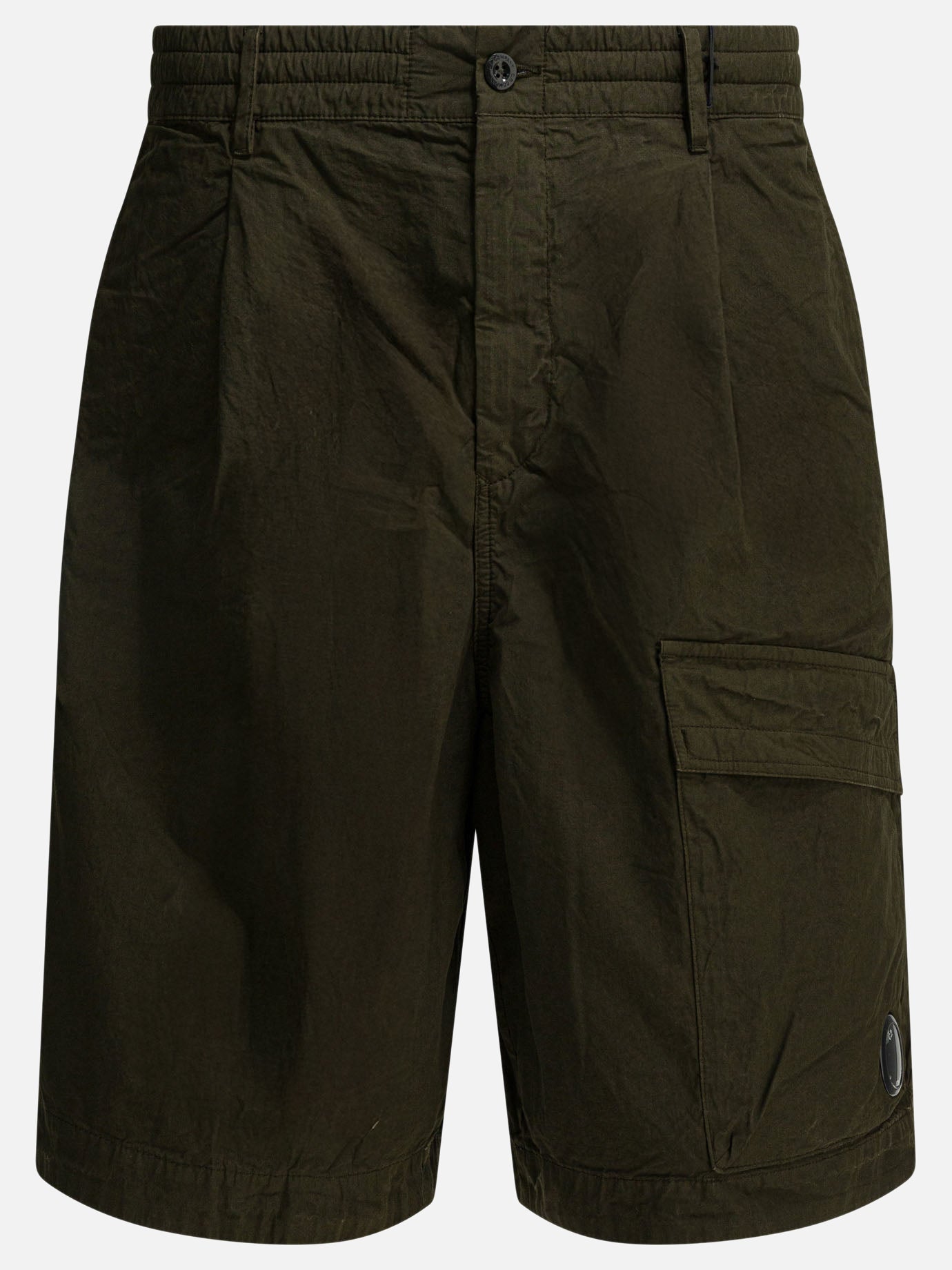 Cargo shorts Solid colour  Green - C.P. Company Men | PDP | VIETTI Online Store | thumbnail
