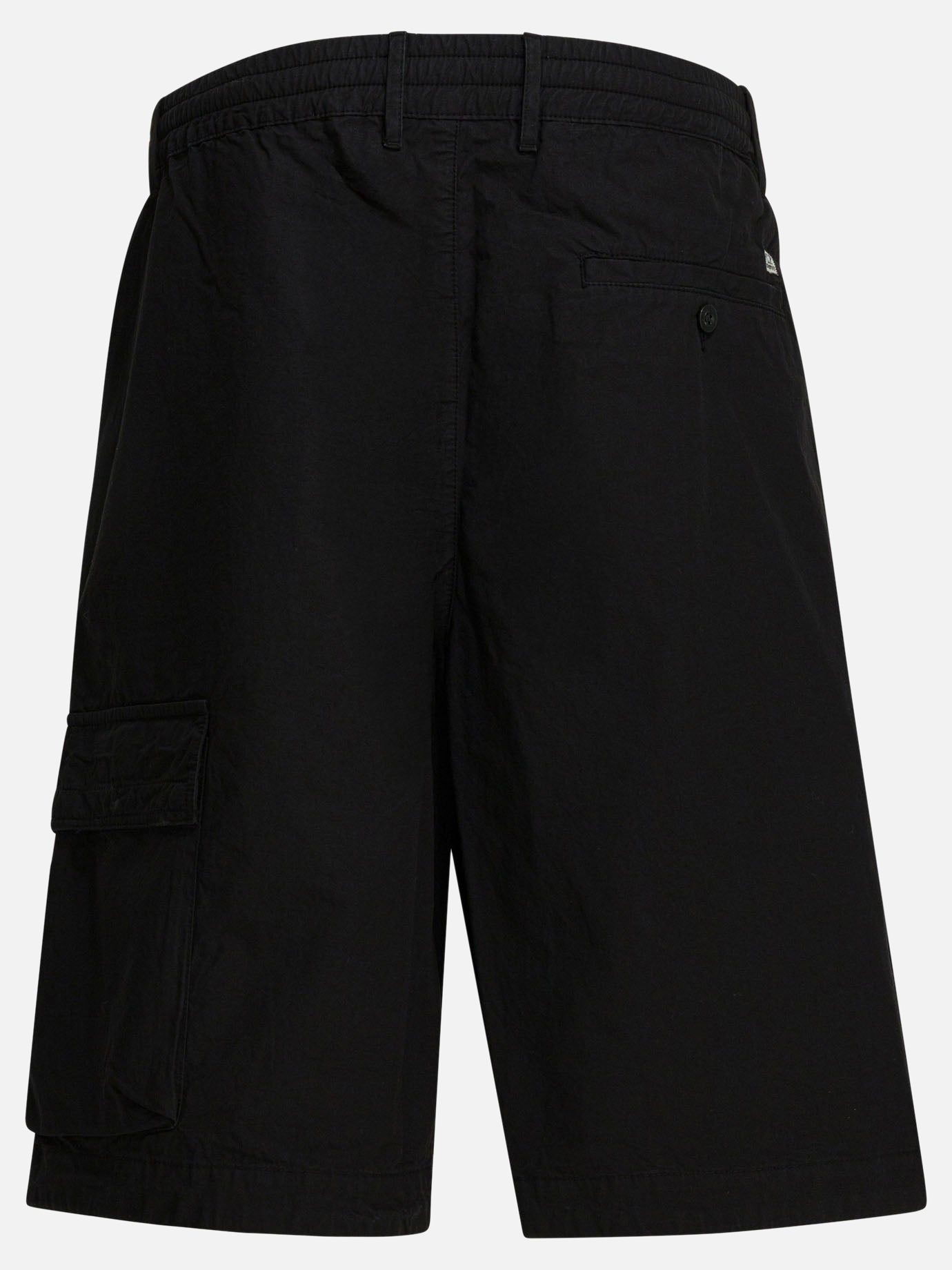 Cargo shorts Solid colour  Black - C.P. Company Men | PDP | VIETTI Online Store | thumbnail_2