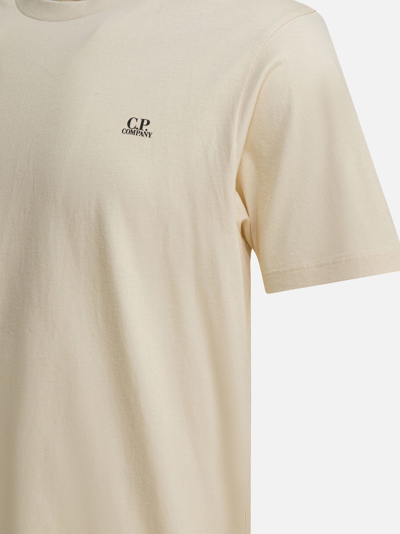 T-shirt girocollo Logo  Bianco - C.P. Company Uomo | PDP | VIETTI Online Store | Zoom-Modal_4
