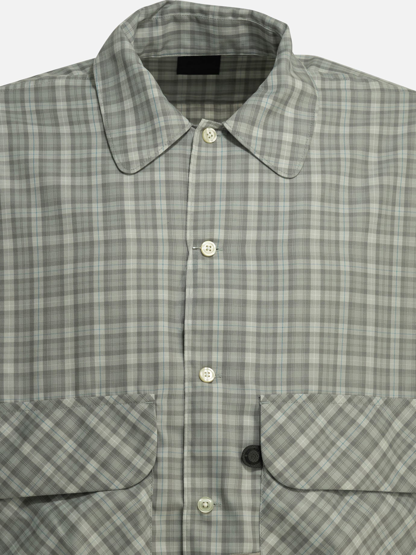Casual shirts Check  Grey - Daiwa Pier 39 Men | PDP | VIETTI Online Store | Zoom-Modal_3
