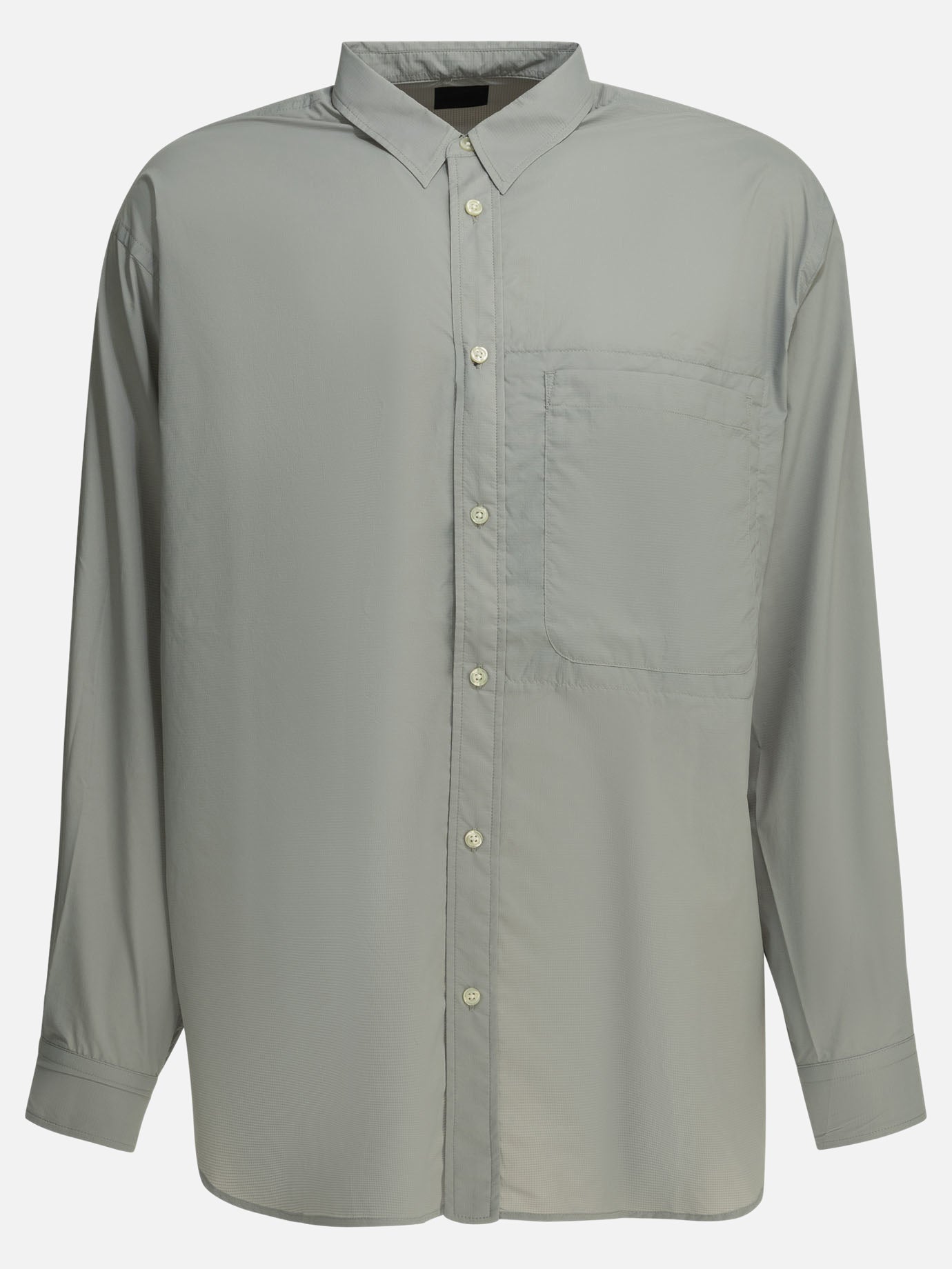 Casual shirts Solid colour  Grey - Daiwa Pier 39 Men | PDP | VIETTI Online Store | Zoom-Modal
