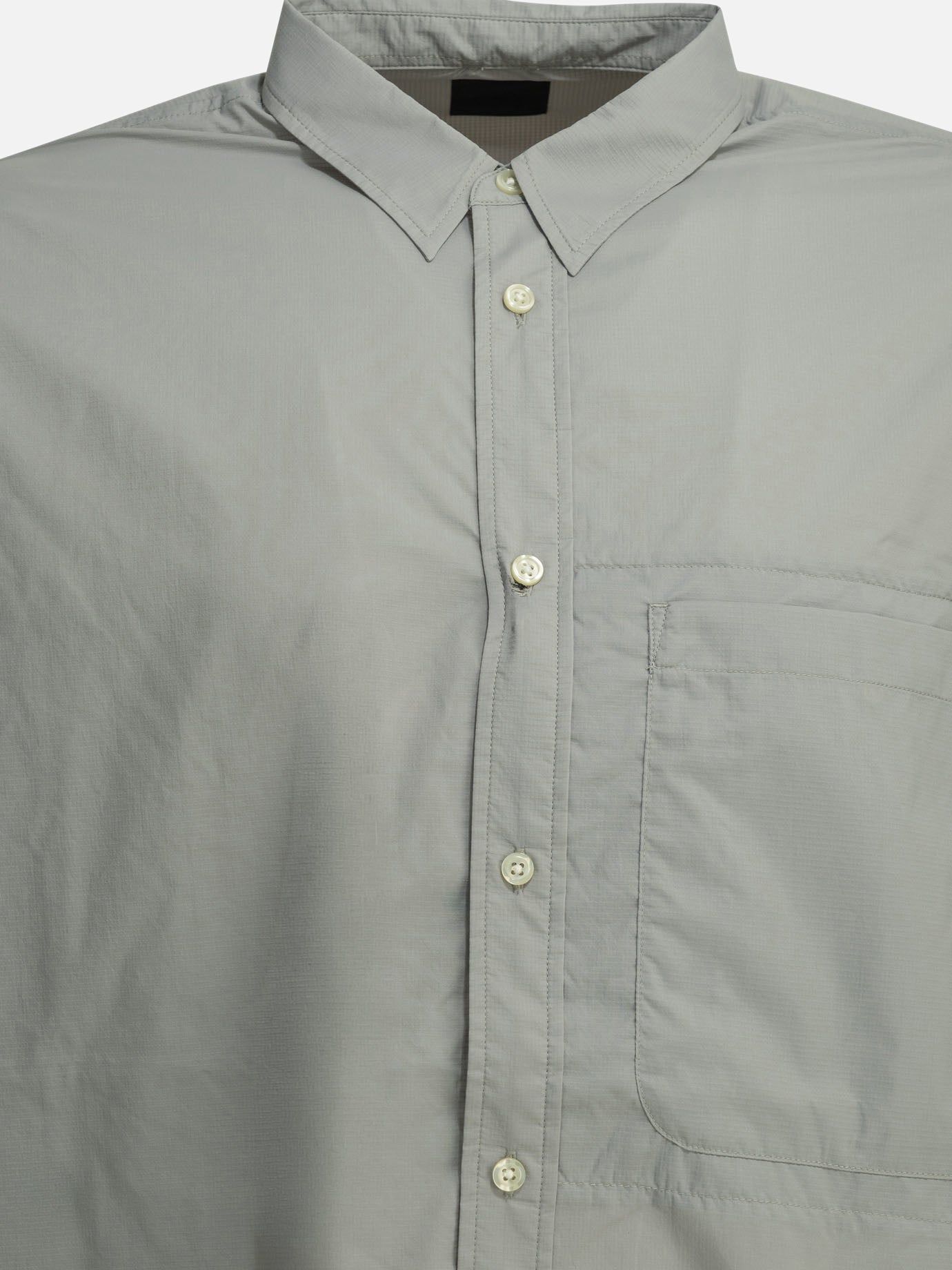 Casual shirts Solid colour  Grey - Daiwa Pier 39 Men | PDP | VIETTI Online Store | Zoom-Modal_3
