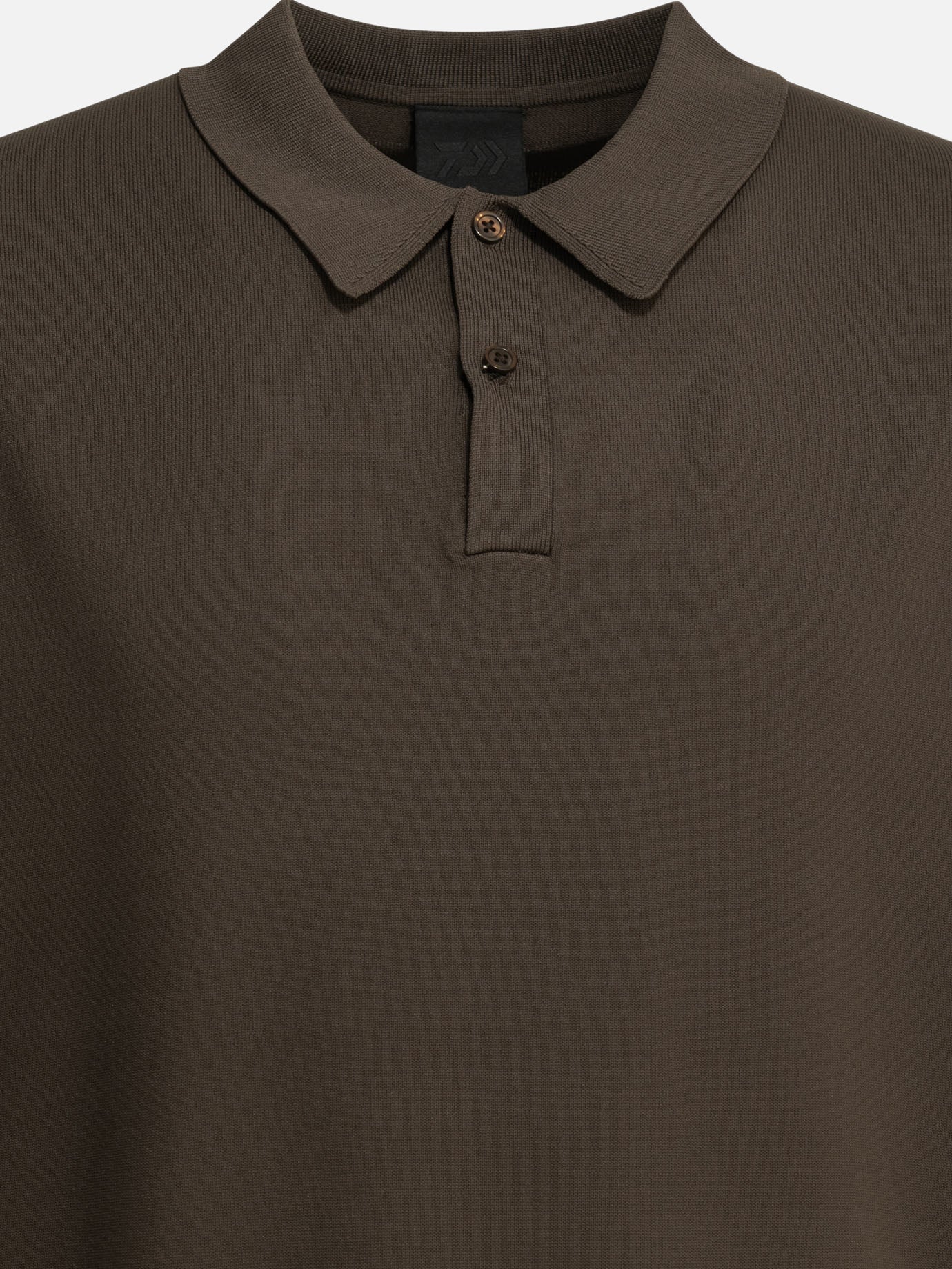 Polo shirts with buttons Solid colour  Brown - Daiwa Pier 39 Men | PDP | VIETTI Online Store | Zoom-Modal_3
