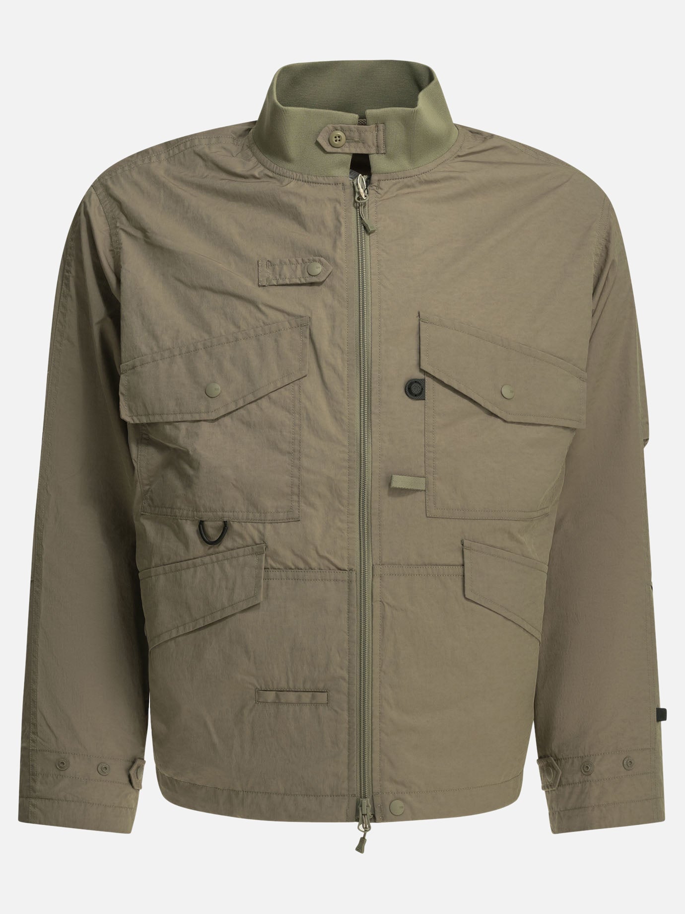Quilted & Utility Jackets Solid colour  Green - Daiwa Pier 39 Men | PDP | VIETTI Online Store | thumbnail