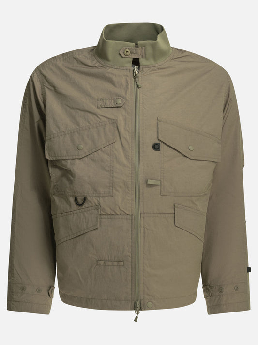 Quilted & Utility Jackets Solid colour  Green - Daiwa Pier 39 Men | PLP | VIETTI Online Store 
