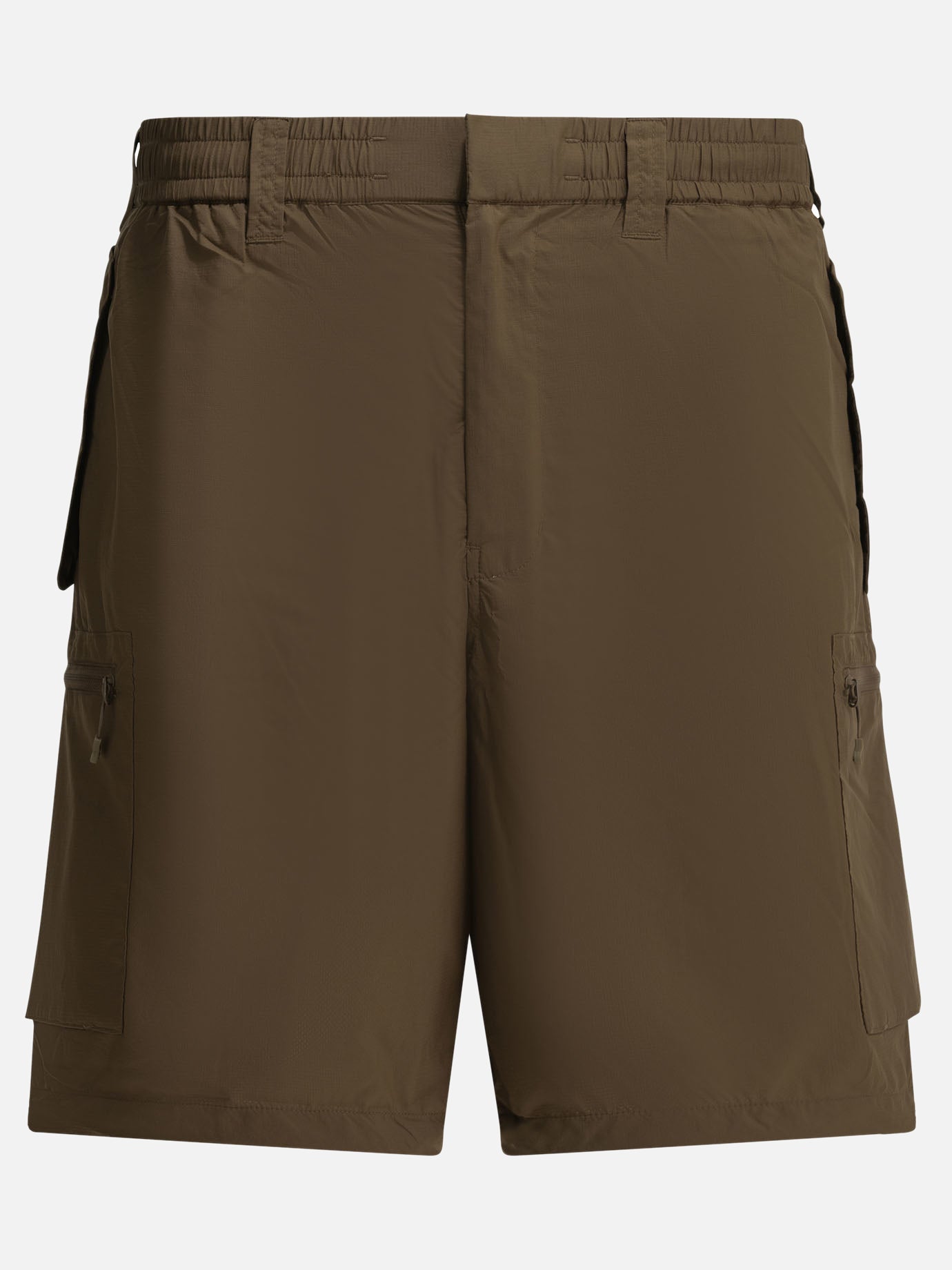 Technical shorts Solid colour  Brown - Daiwa Pier 39 Men | PDP | VIETTI Online Store | Zoom-Modal
