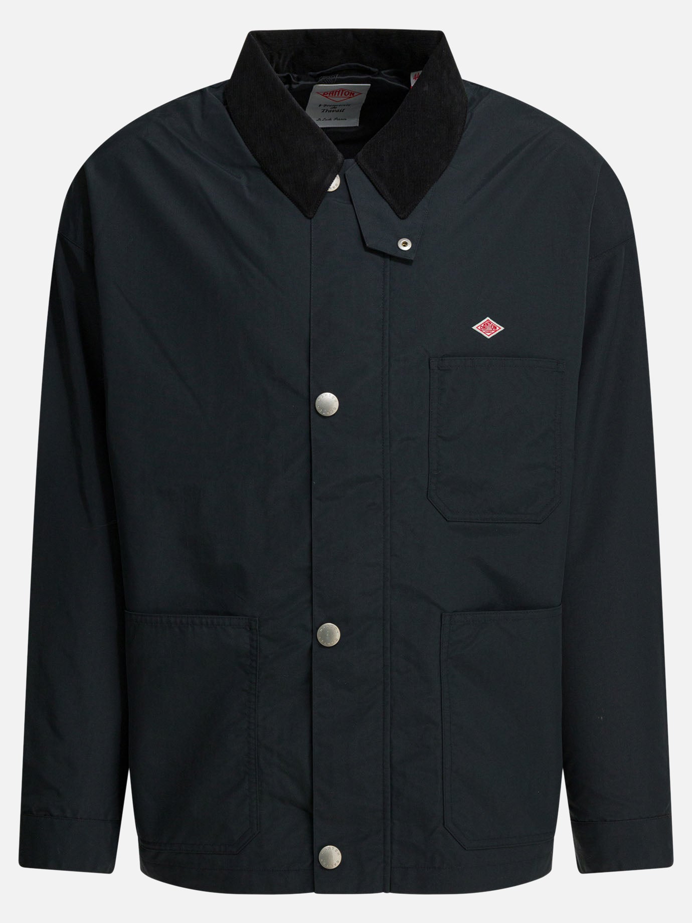 Quilted & Utility Jackets Logo  Black - Danton Men | PDP | VIETTI Online Store | thumbnail