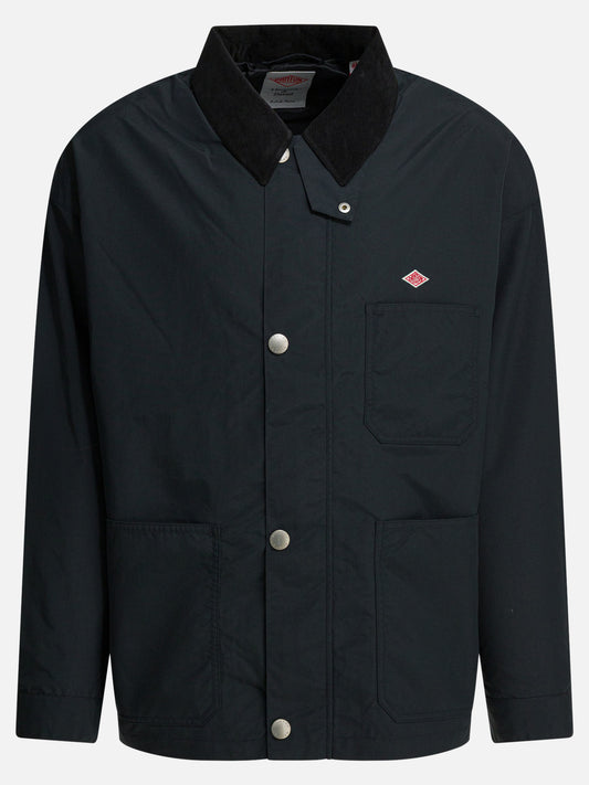 Quilted & Utility Jackets Logo  Black - Danton Men | PLP | VIETTI Online Store 
