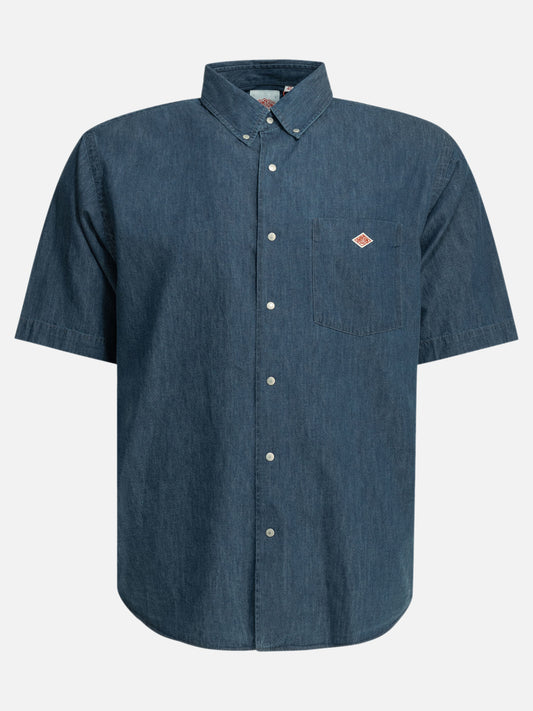 Casual shirts Solid colour  Blue - Danton Men | PLP | VIETTI Online Store 
