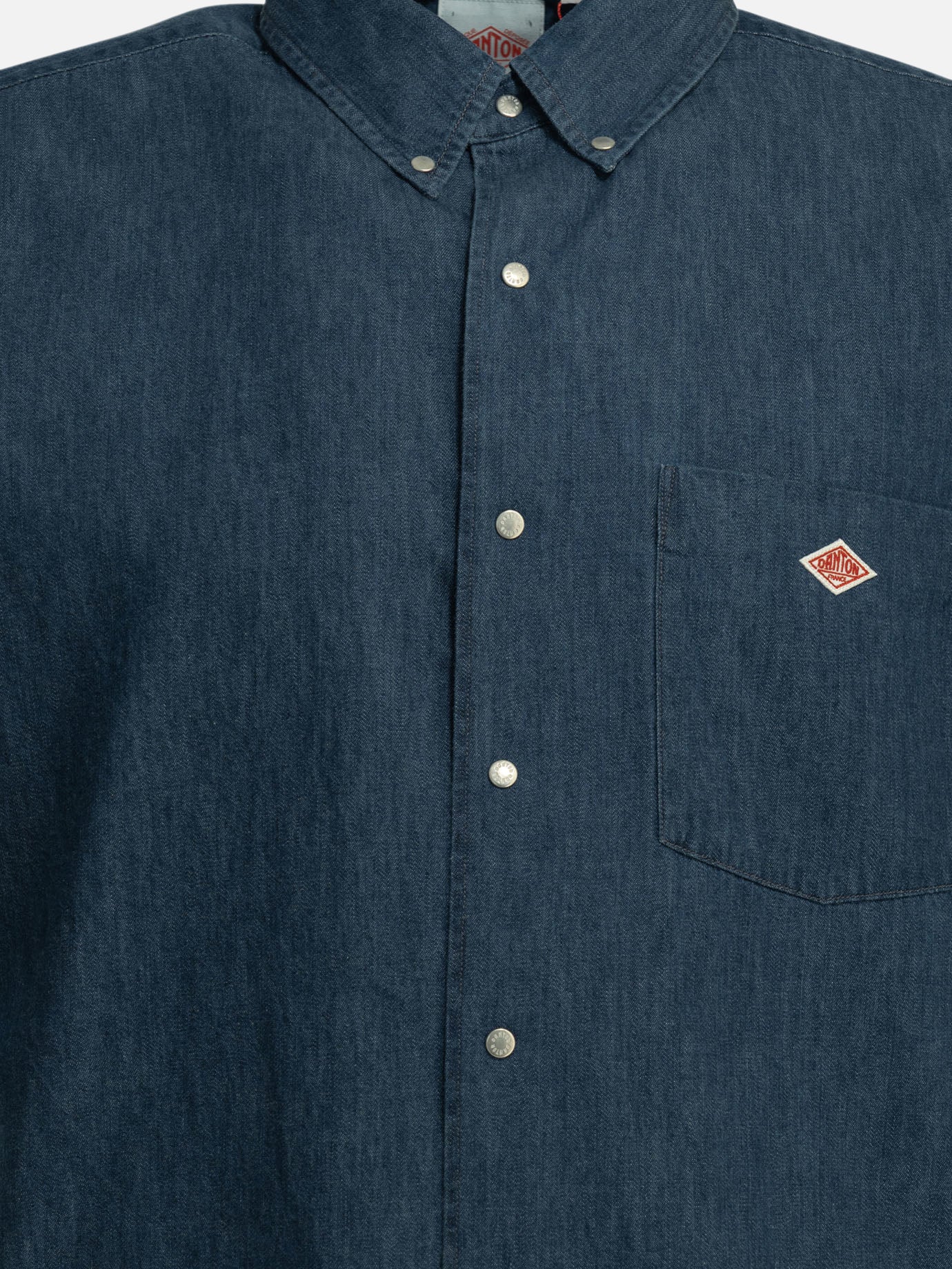 Casual shirts Solid colour  Blue - Danton Men | PDP | VIETTI Online Store | Zoom-Modal_3
