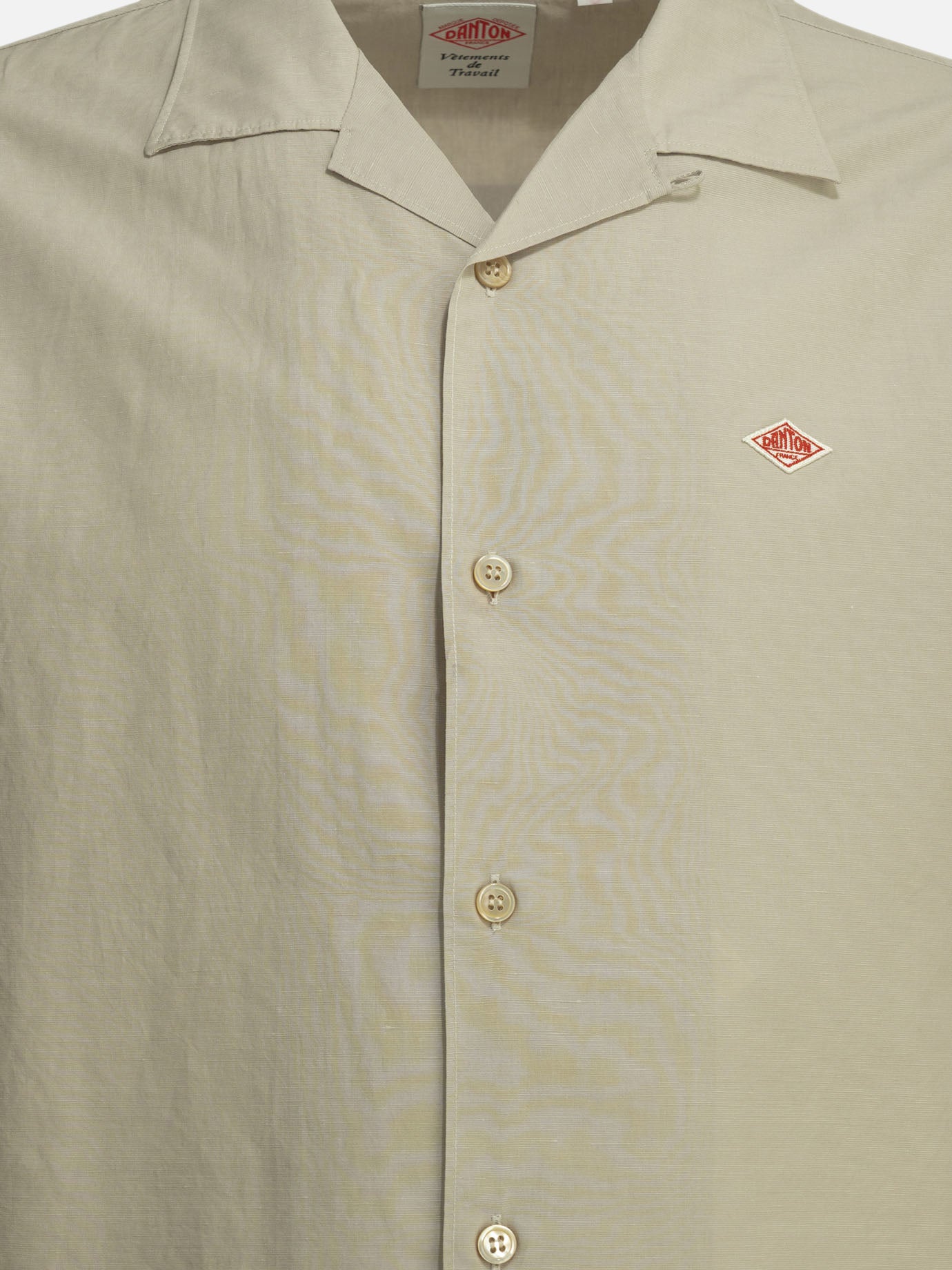 Casual shirts Solid colour  Beige - Danton Men | PDP | VIETTI Online Store | Zoom-Modal_3
