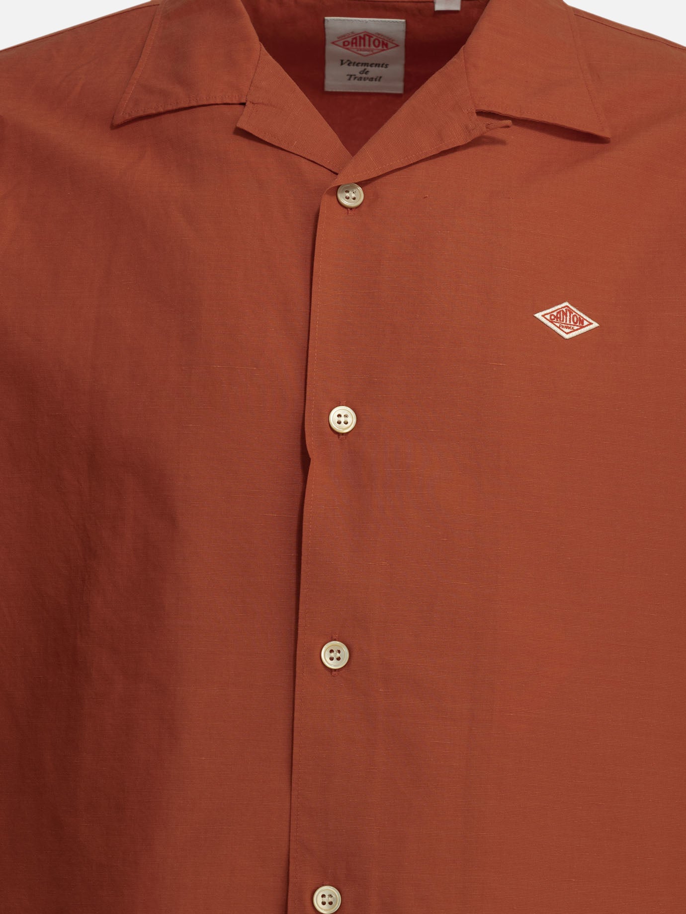Casual shirts Solid colour  Orange - Danton Men | PDP | VIETTI Online Store | Zoom-Modal_3
