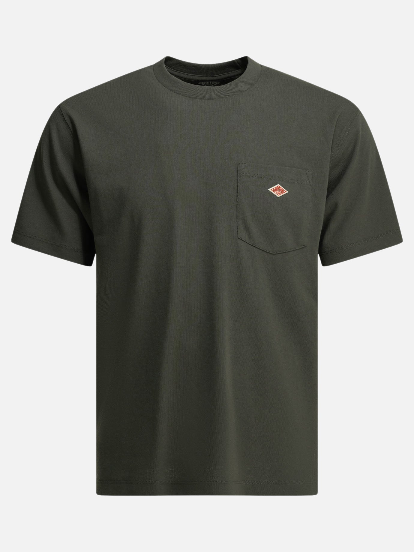 Crewneck t-shirts Logo  Grey - Danton Men | PDP | VIETTI Online Store | Zoom-Modal
