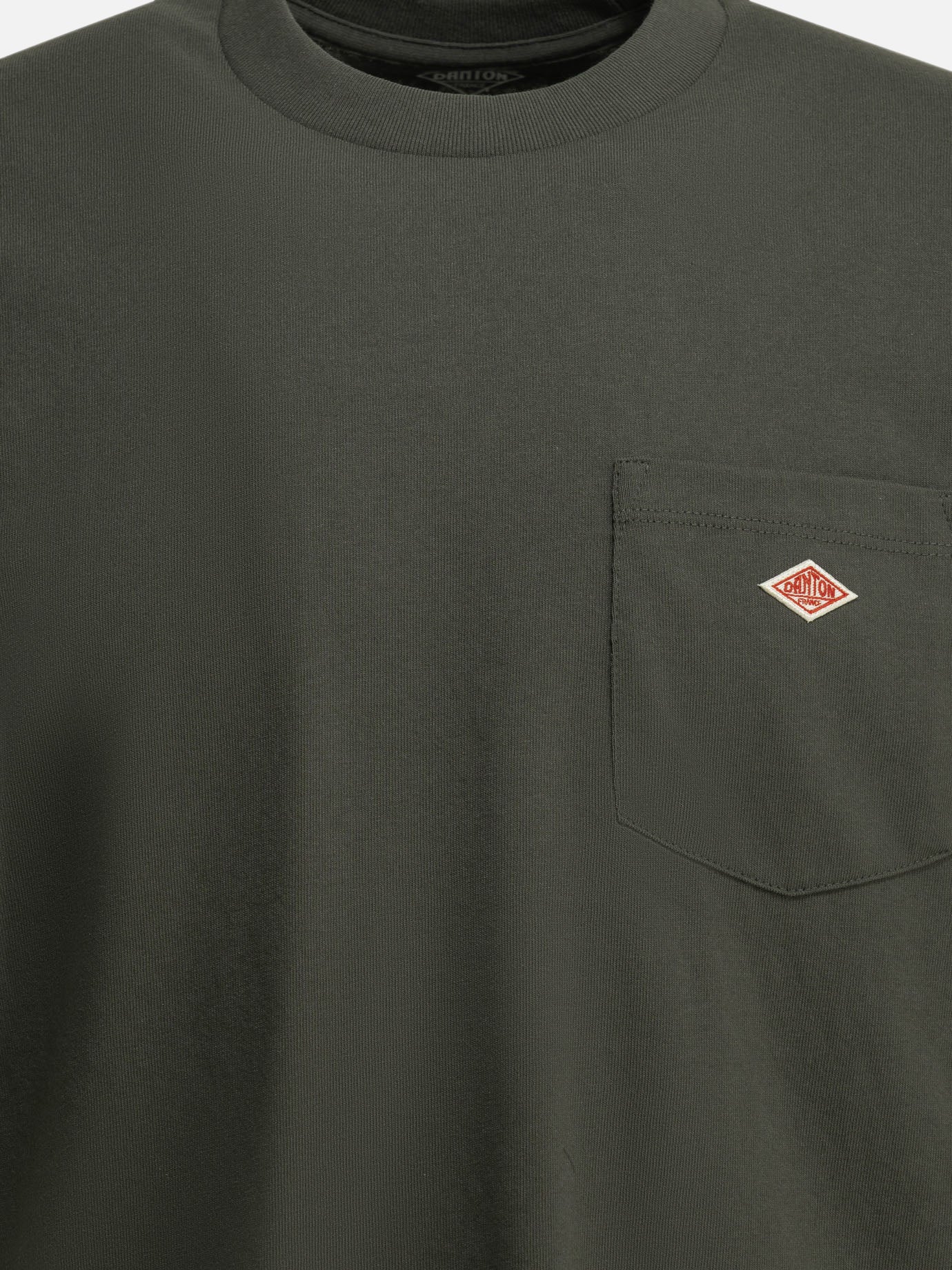 Crewneck t-shirts Logo  Grey - Danton Men | PDP | VIETTI Online Store | Zoom-Modal_3
