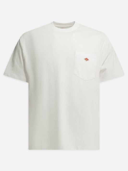 Crewneck t-shirts Logo  White - Danton Men | PDP | VIETTI Online Store 
