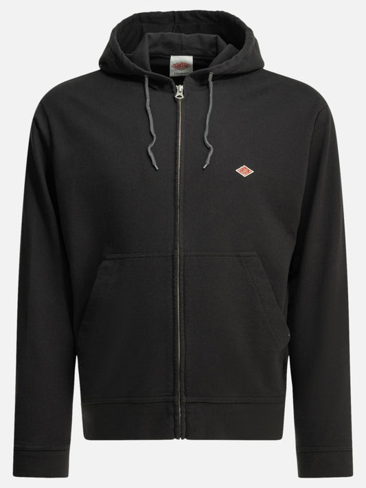 Full zip sweatshirts Logo  Black - Danton Men | PLP | VIETTI Online Store 
