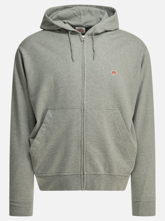 Full zip sweatshirts Logo  Grey - Danton Men | PLP | VIETTI Online Store 

