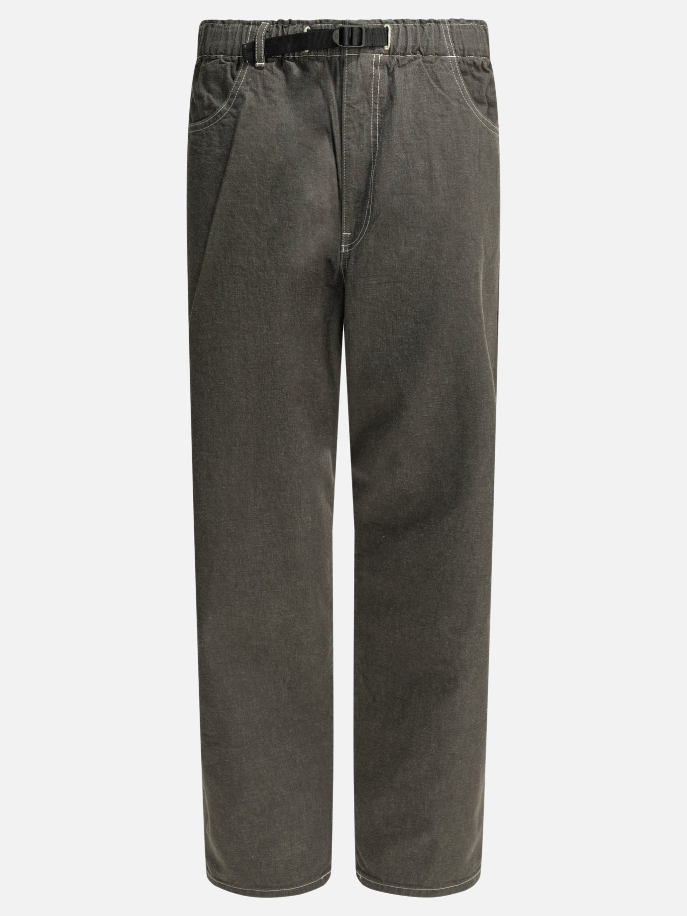 Wide-leg jeans Solid colour  Black - Danton Men | PDP | VIETTI Online Store | Zoom-Modal
