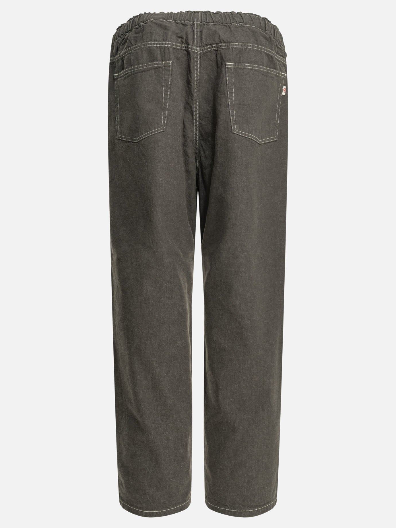 Wide-leg jeans Solid colour  Black - Danton Men | PDP | VIETTI Online Store | thumbnail_2