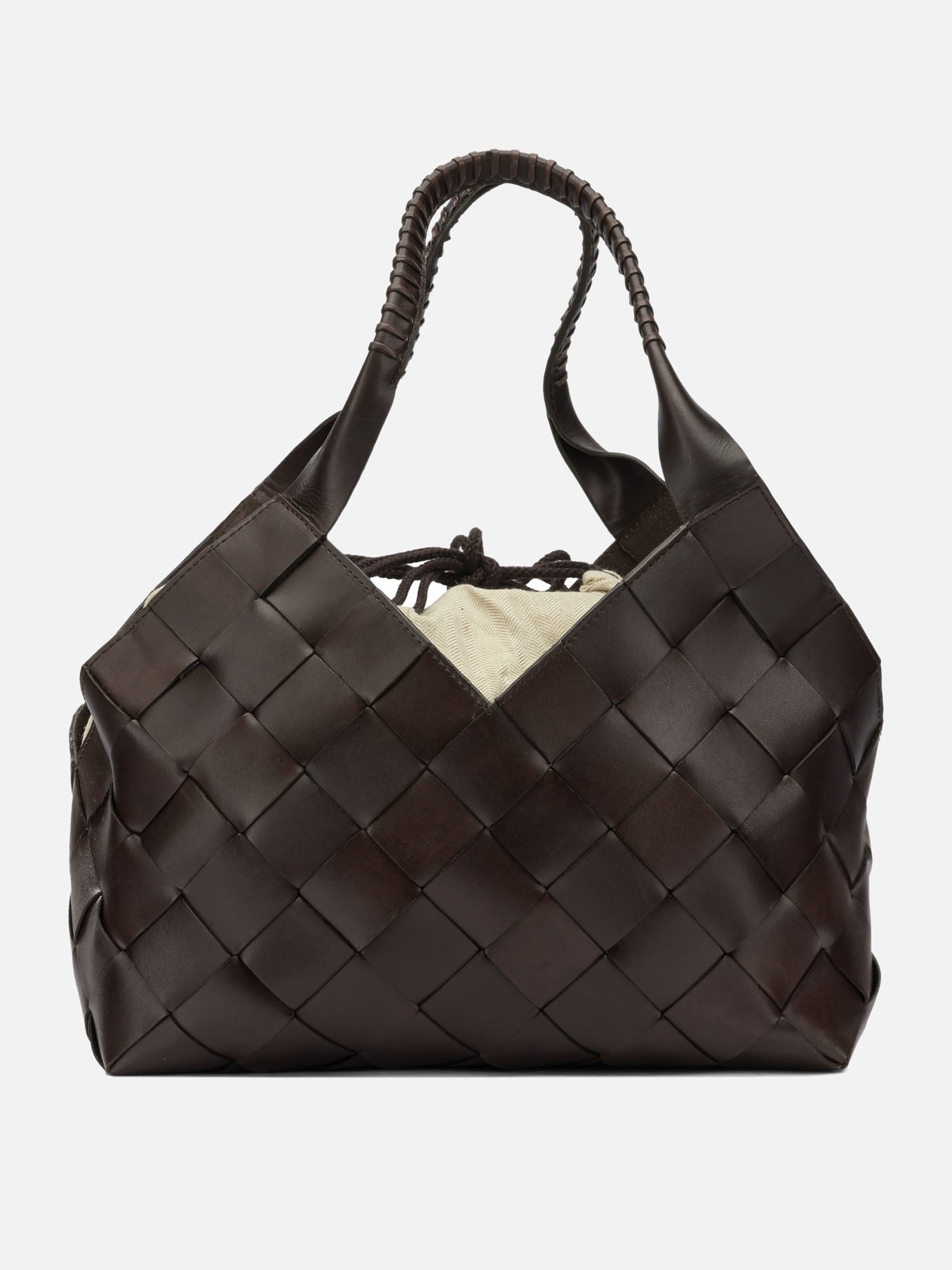 Medium bags 100% cow leather  Brown - Dragon Diffusion Women | PDP | VIETTI Online Store | Zoom-Modal_3
