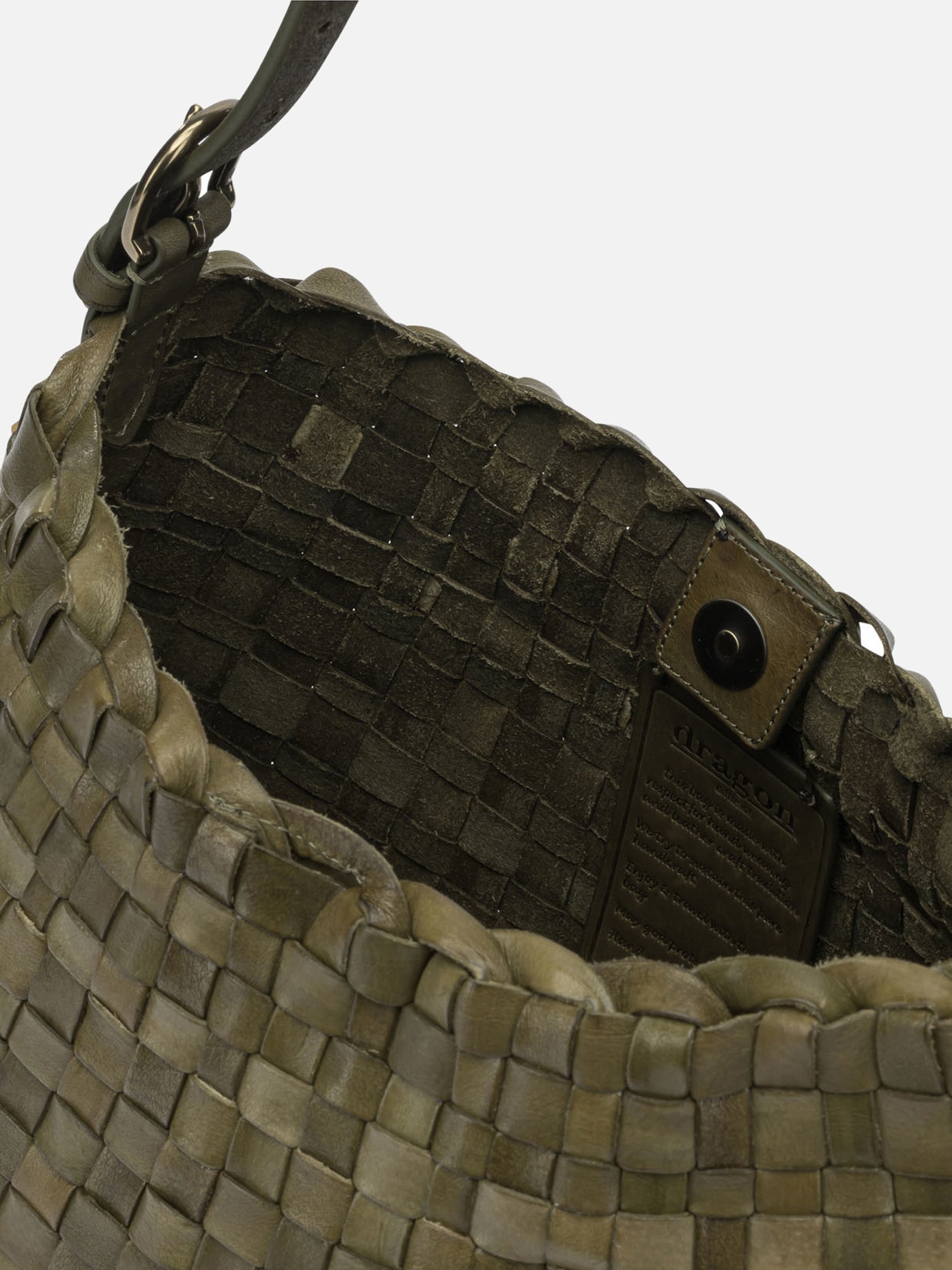 Medium bags 100% buffalo calf leather  Green - Dragon Diffusion Women | PDP | VIETTI Online Store | Zoom-Modal_5
