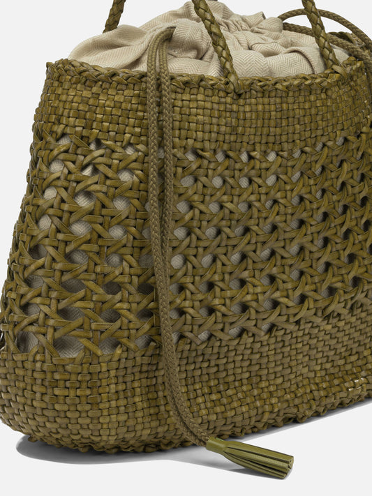 Dragon Diffusion "Santa Cano" Medium handbag Green

