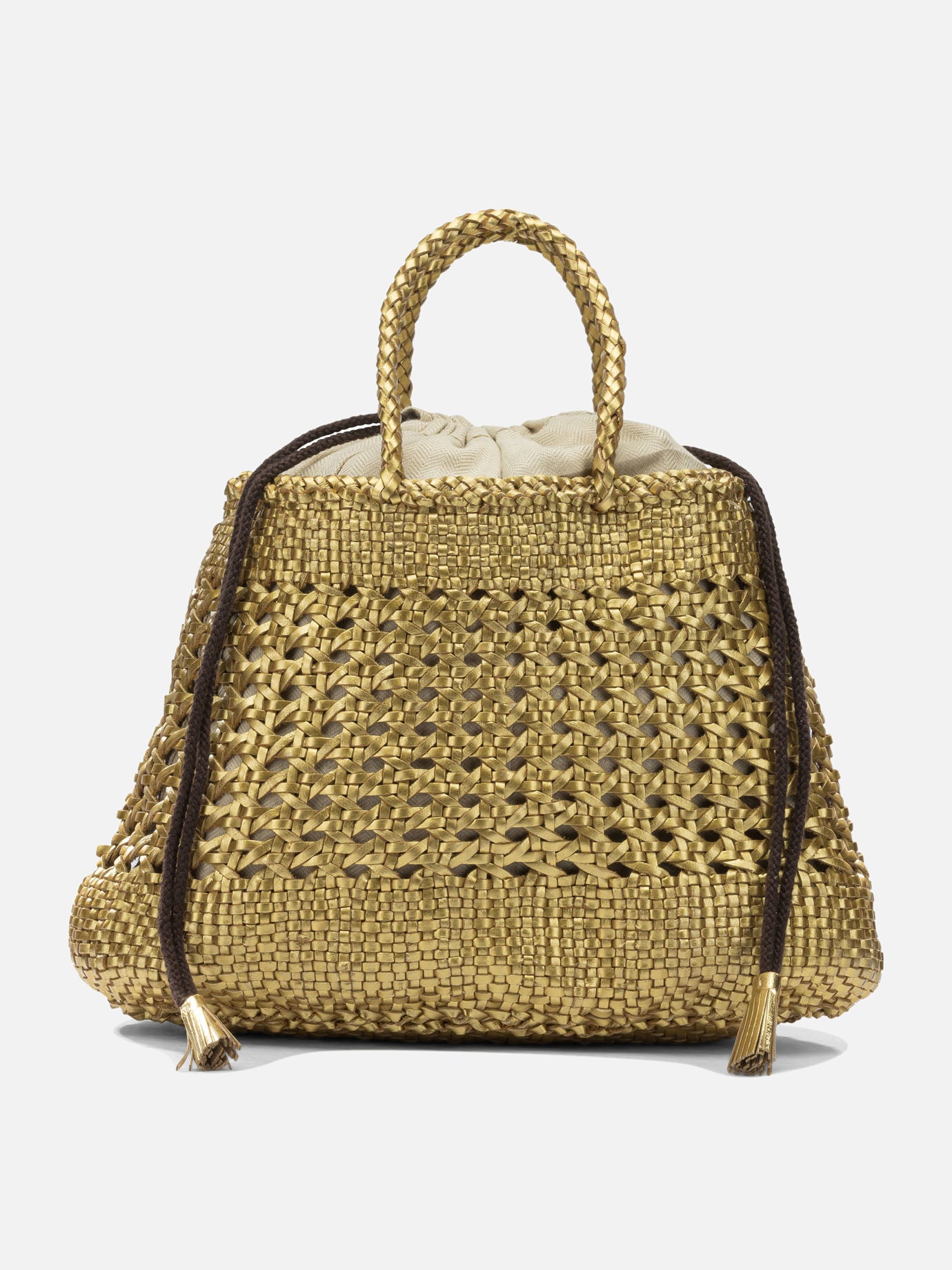 Medium bags 100% buffalo calf leather  Gold - Dragon Diffusion Women | PDP | VIETTI Online Store | thumbnail